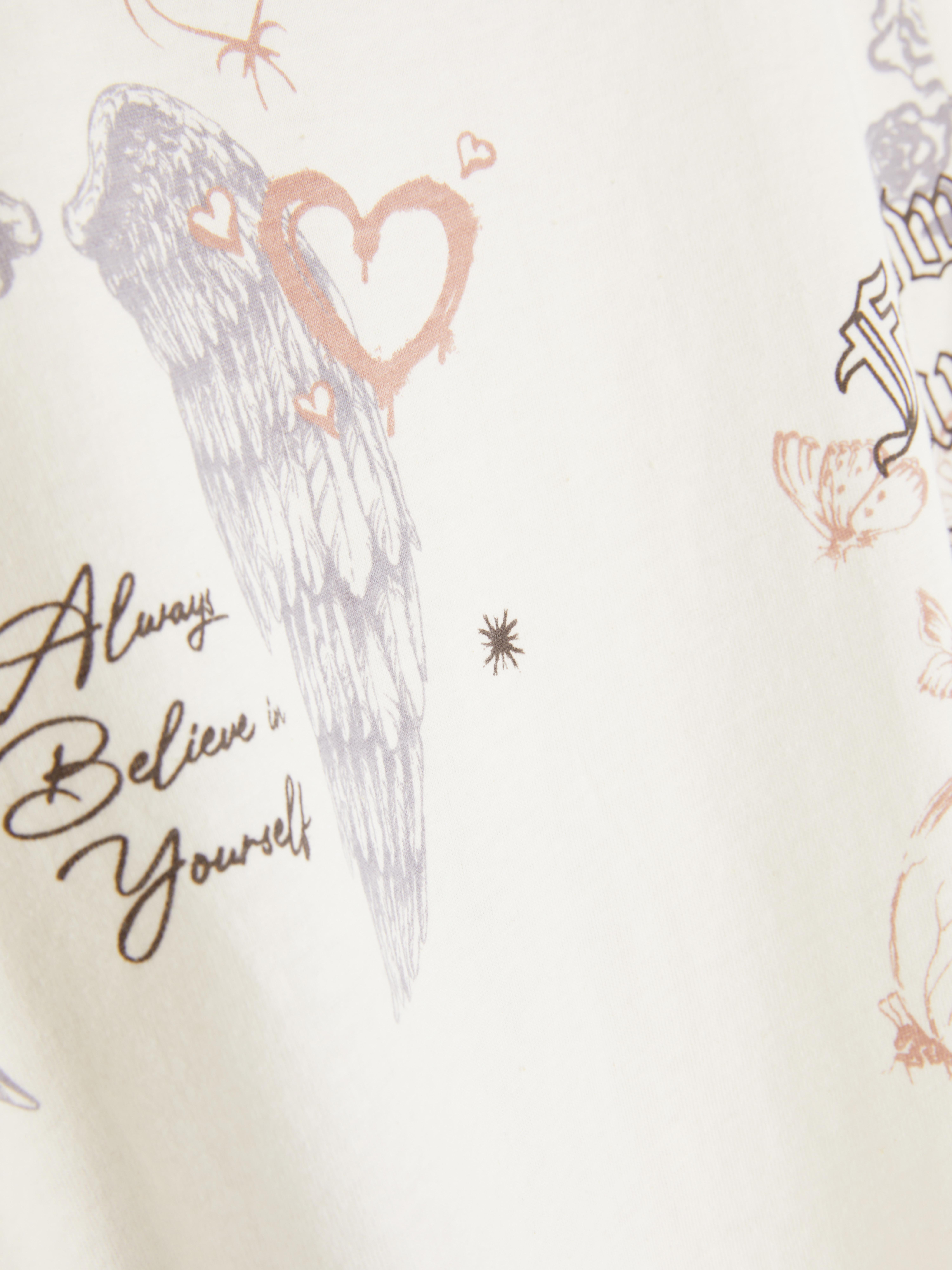 7–15 Jahre | T-Shirt mit Grafik-Print