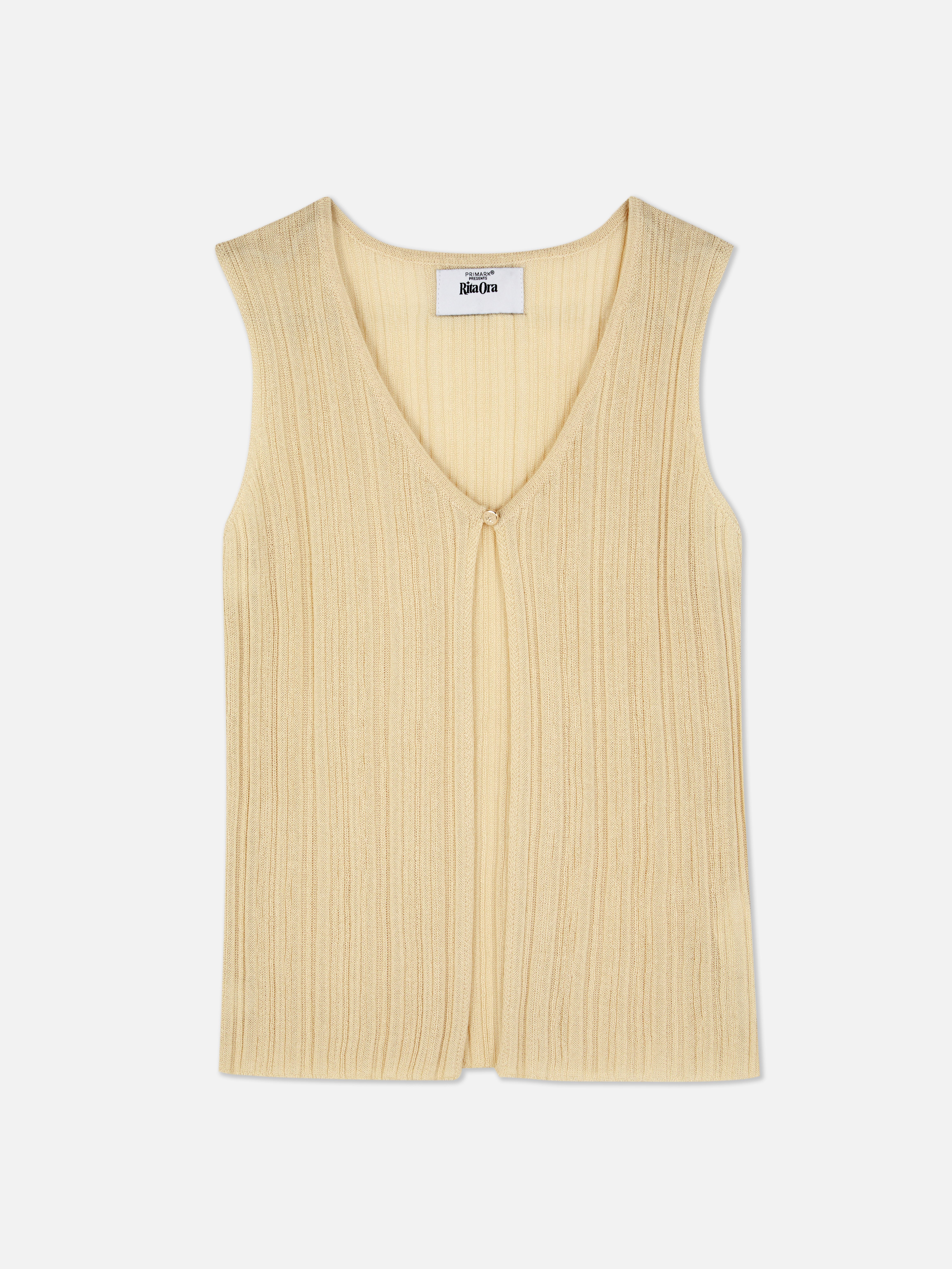 Transparant gilet Rita Ora