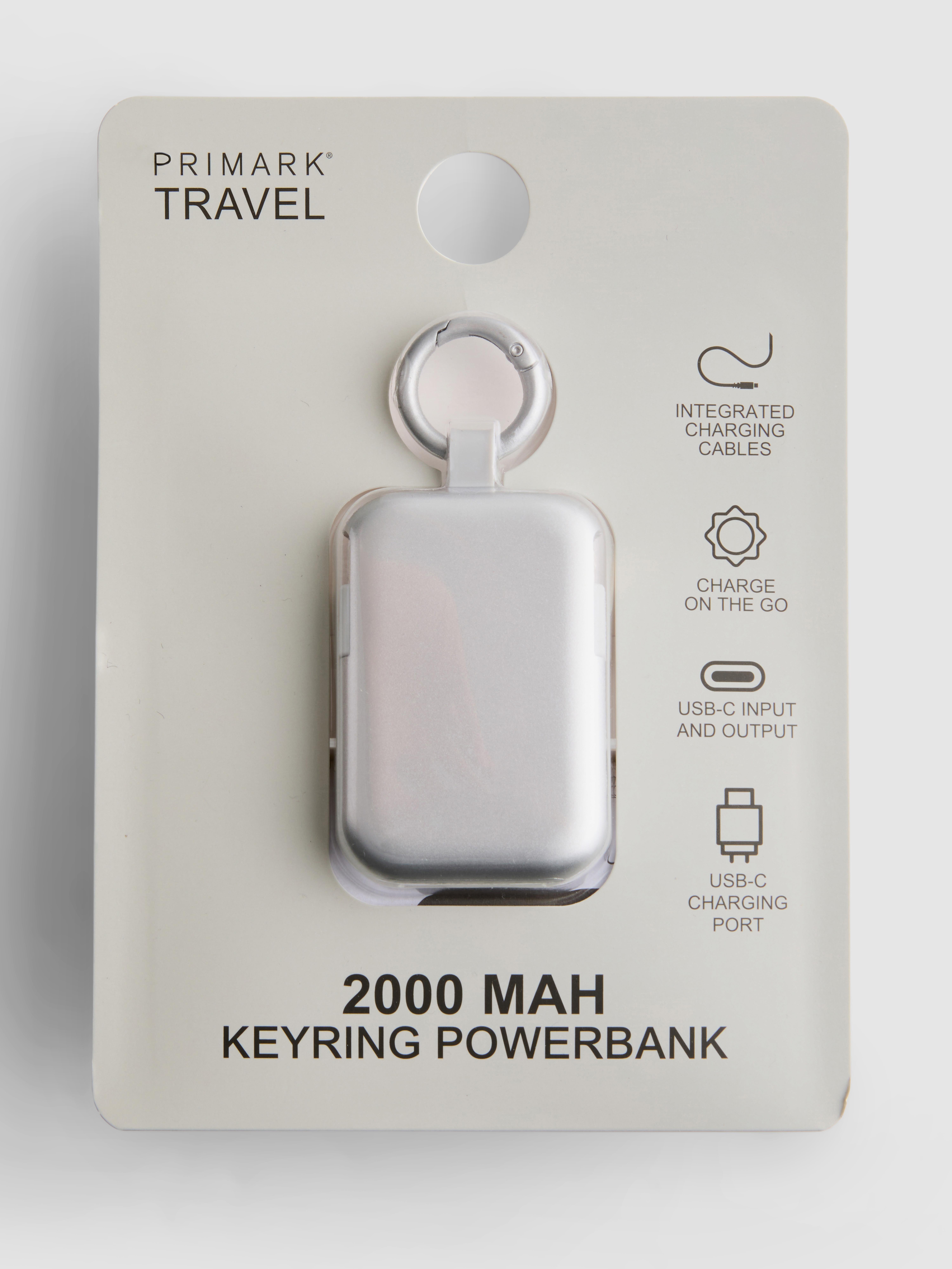 2000mAh Keyring Power Bank