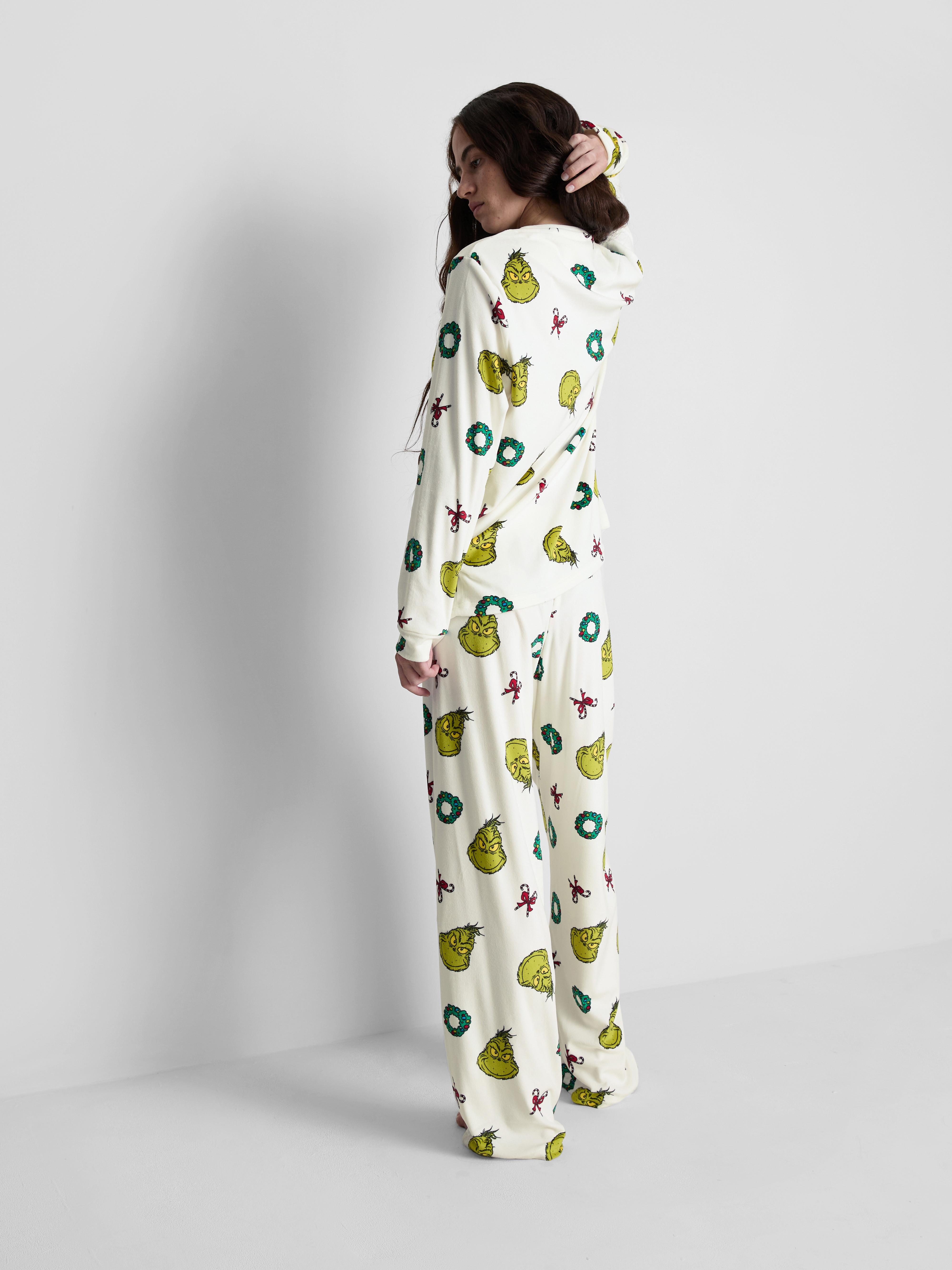 Pyjama duveteux de Noël Le Grinch
