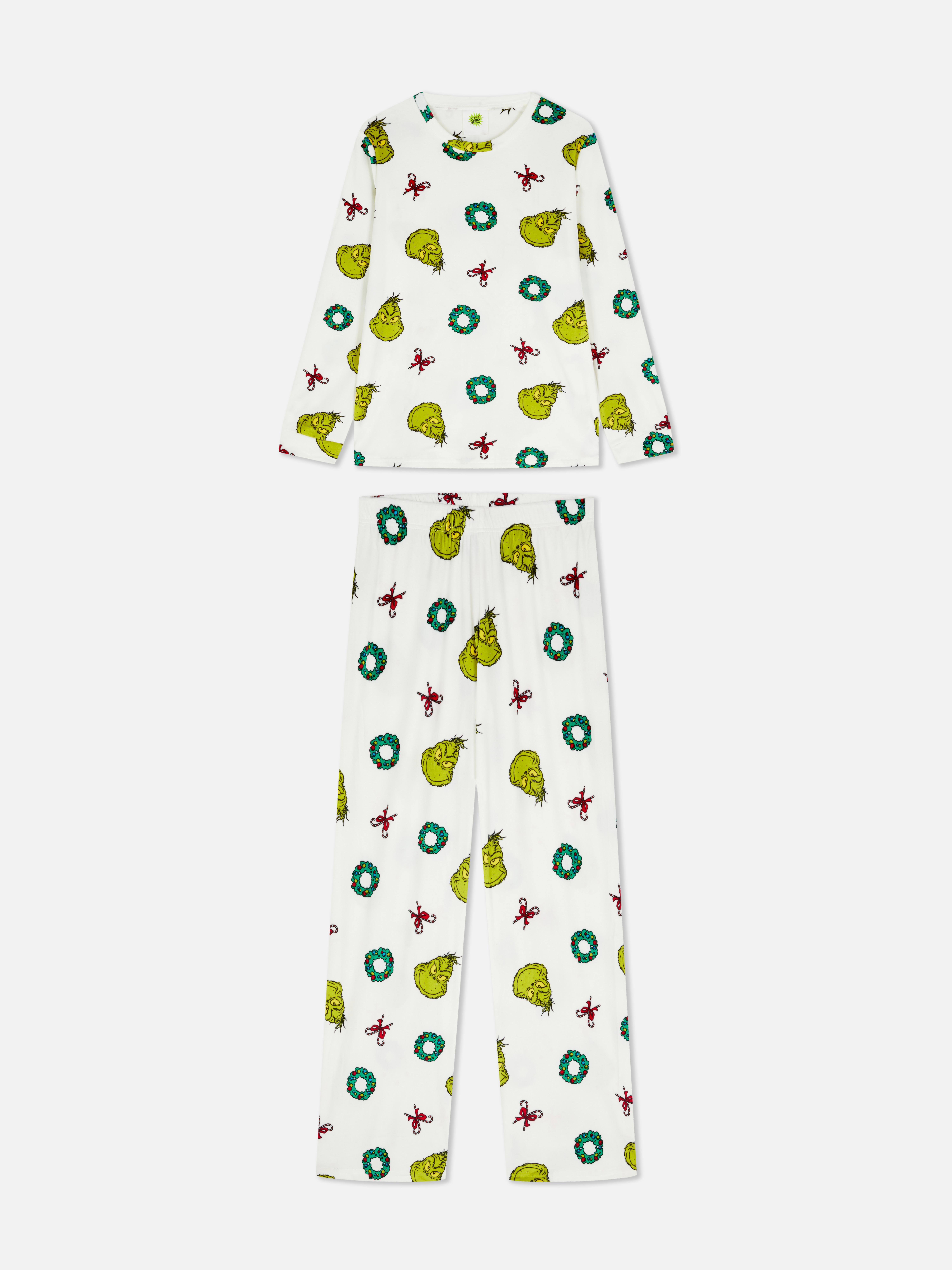 Pyjama duveteux de Noël Le Grinch