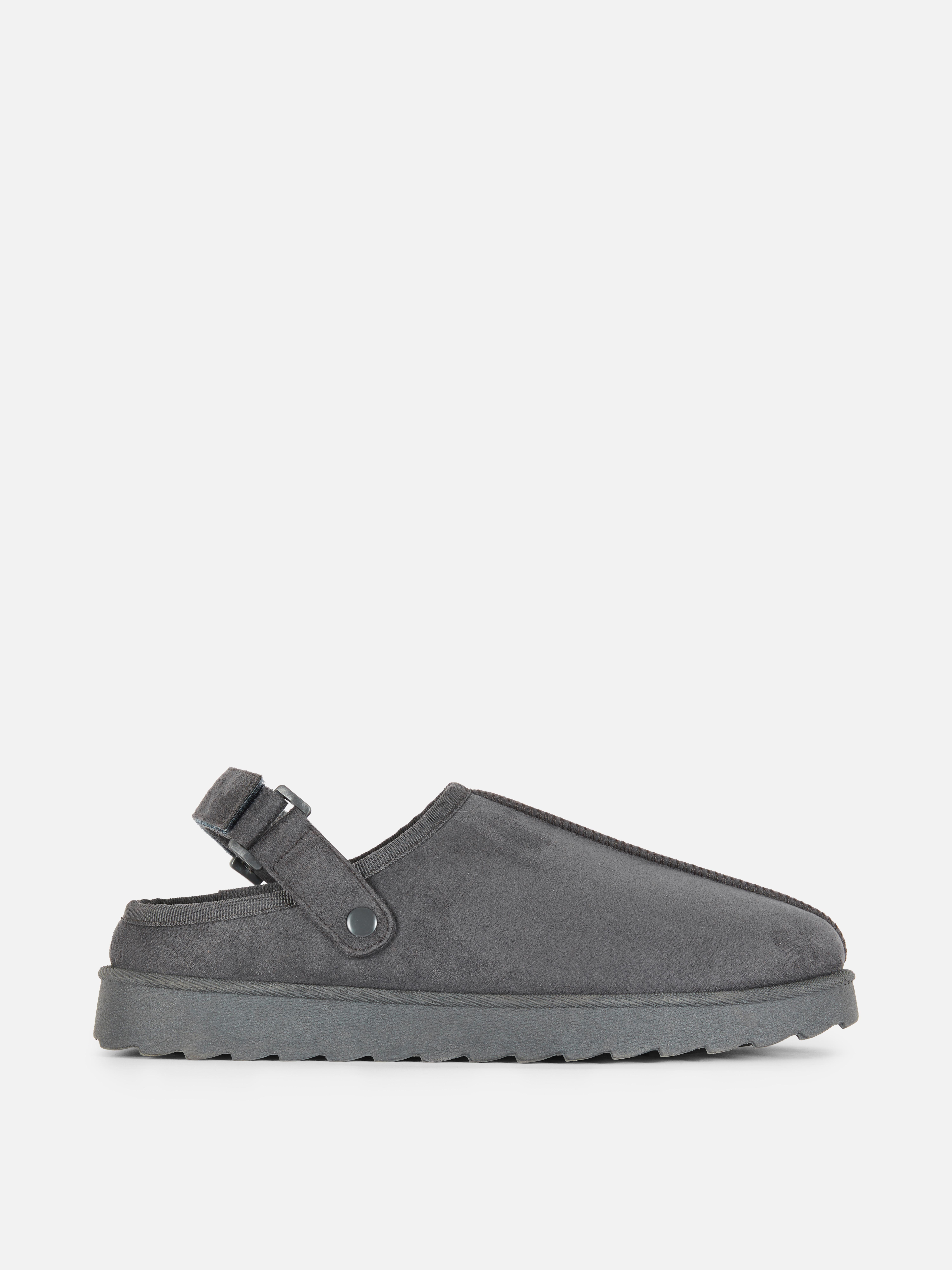 Faux Fur Open Back Slippers