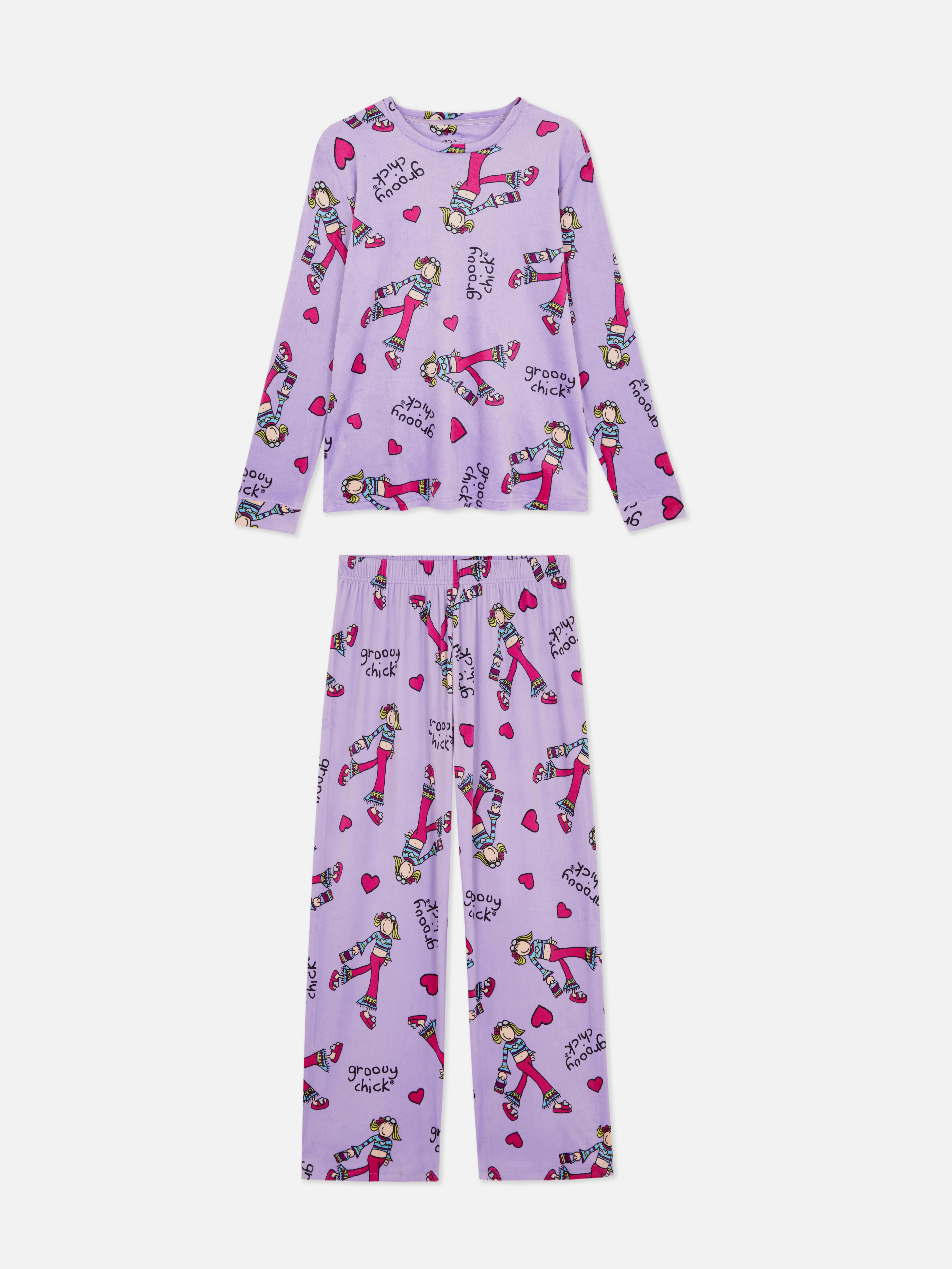Groovy Chick Cosy Pyjamas