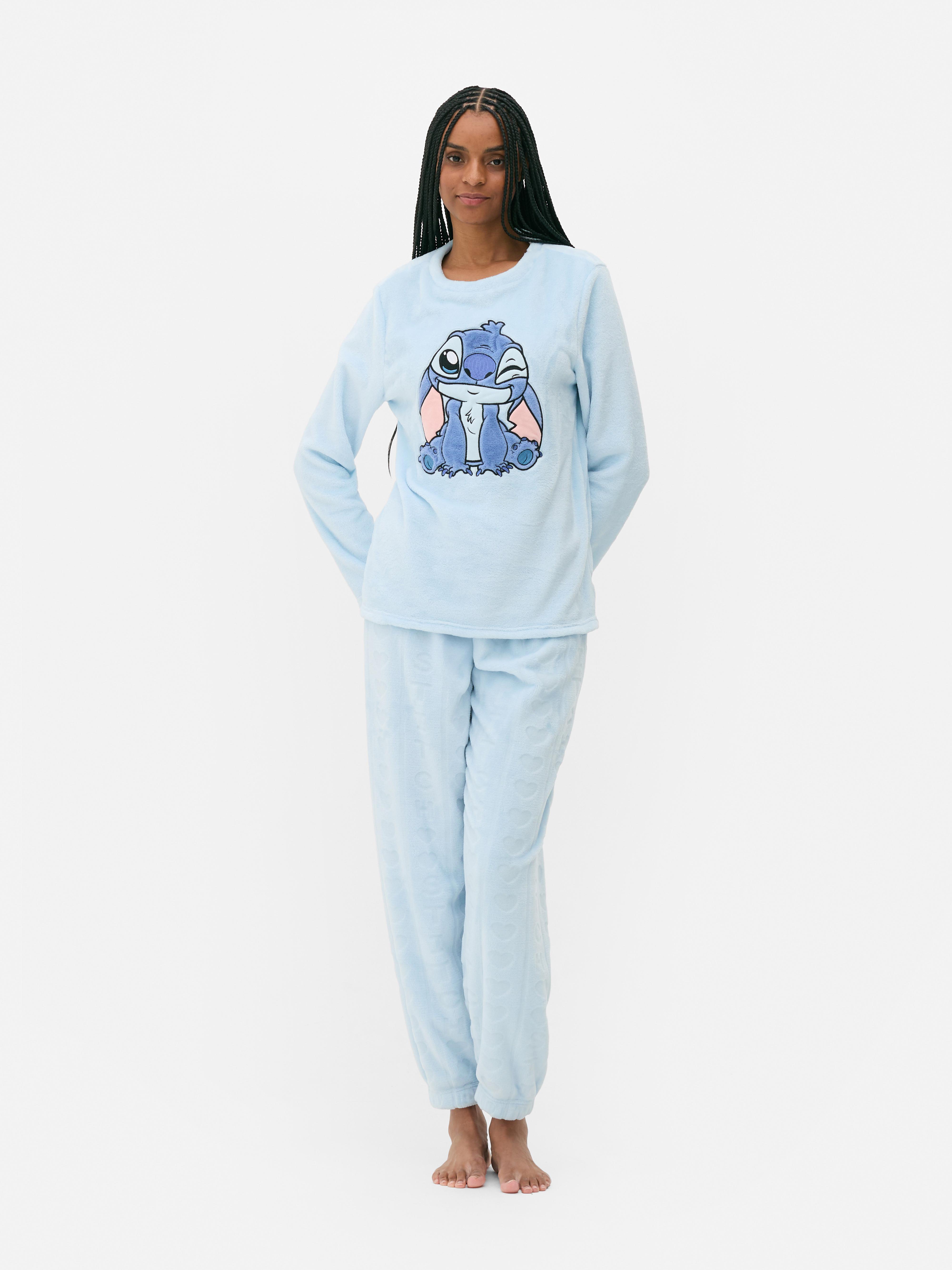 Disney Character Fleece Pyjama Set Light Blue