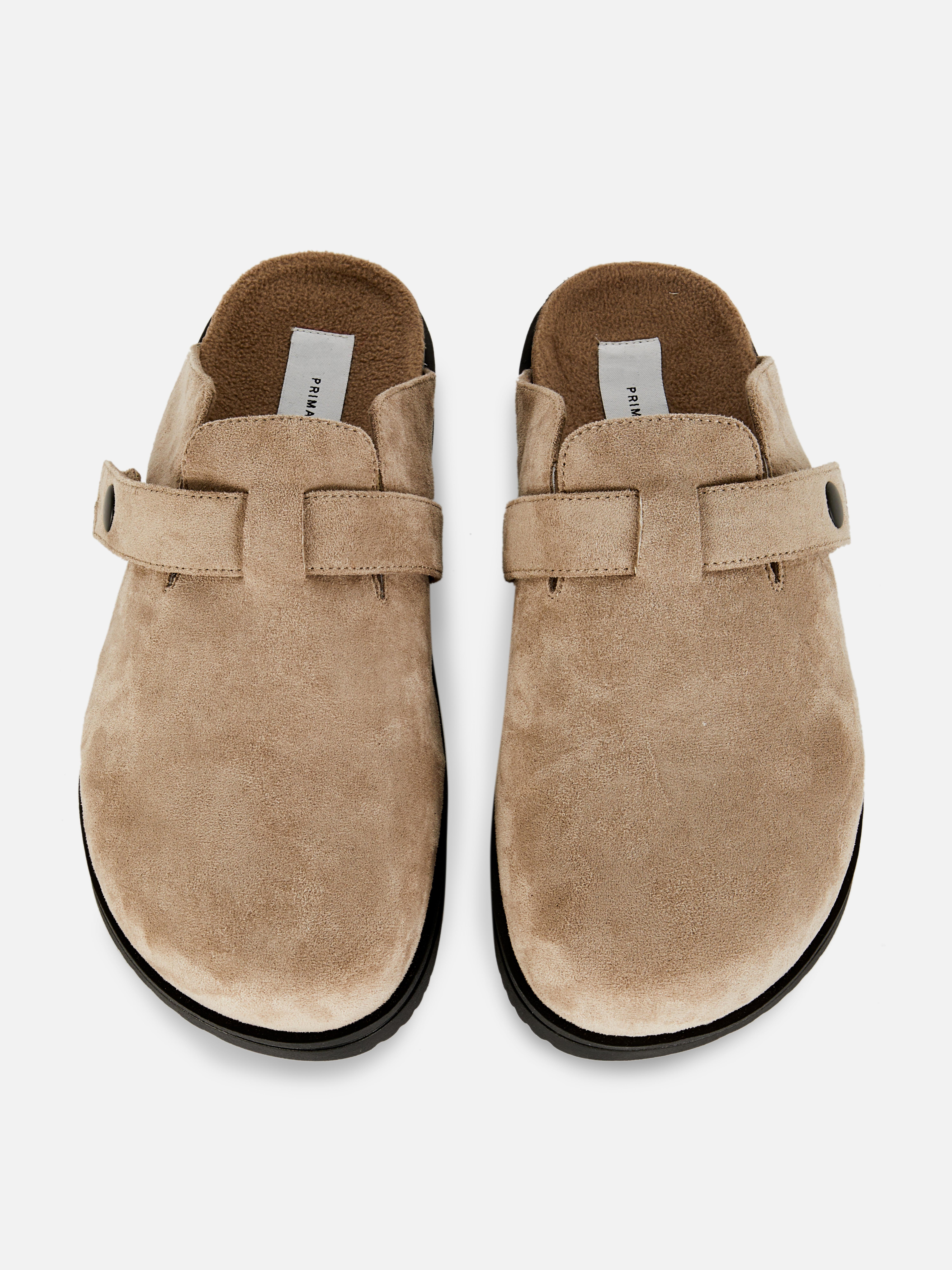 Pantofole a sabot spesse