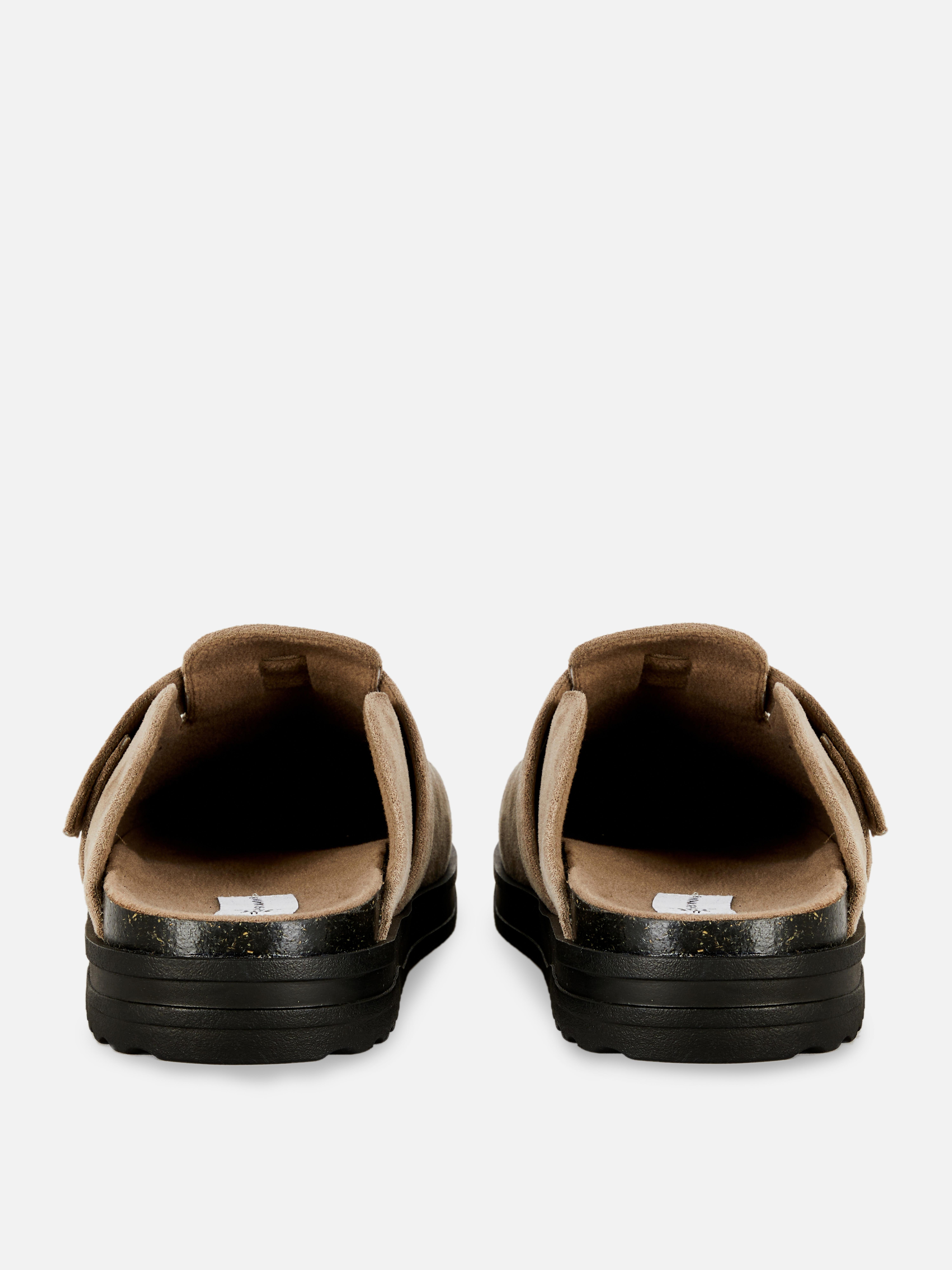 Pantofole a sabot spesse