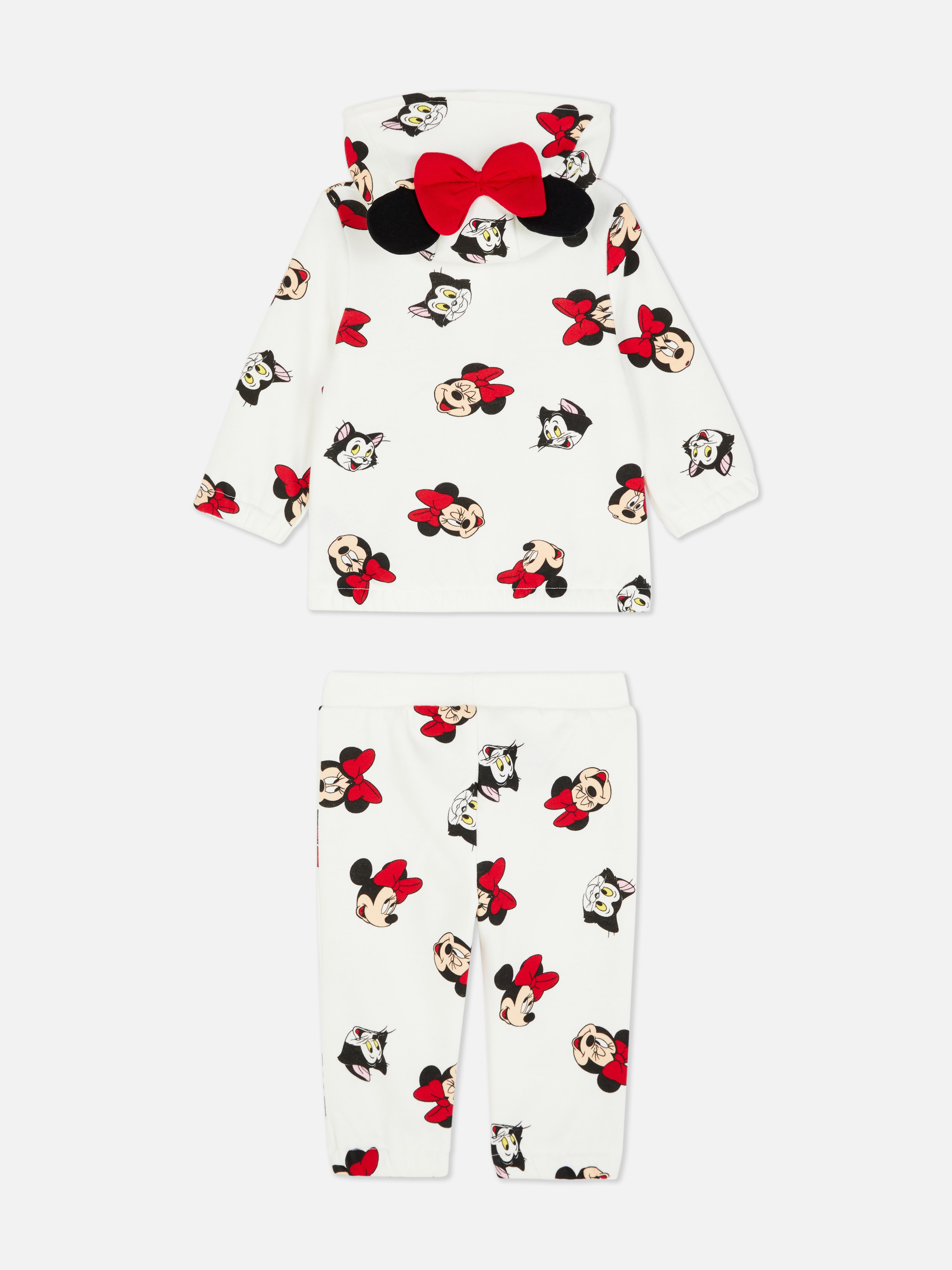 0-36mths | Disney’s Minnie Mouse Zip-Up Hoodie and Sweatpants Set