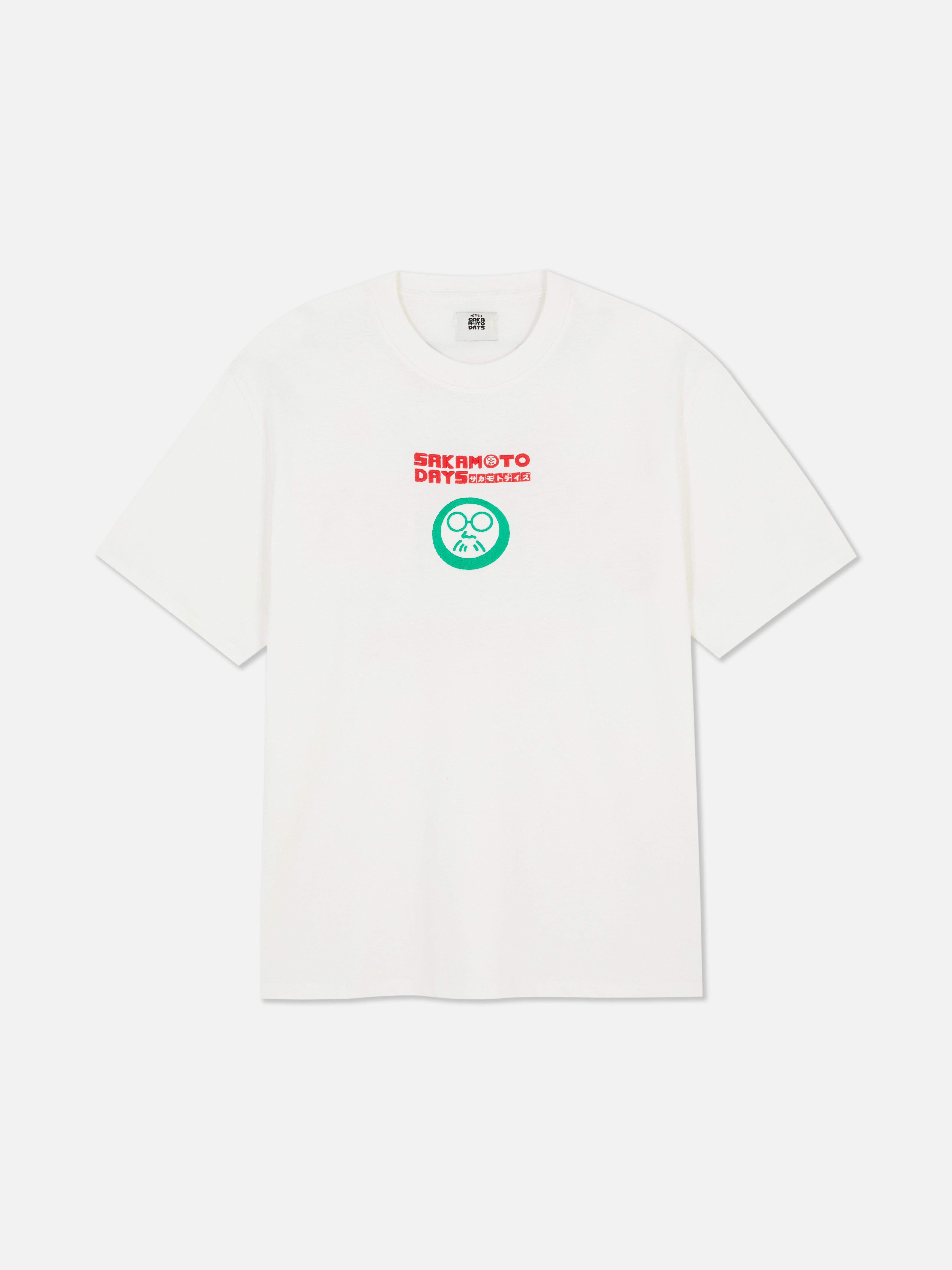 T-shirt met print Sakamoto Days