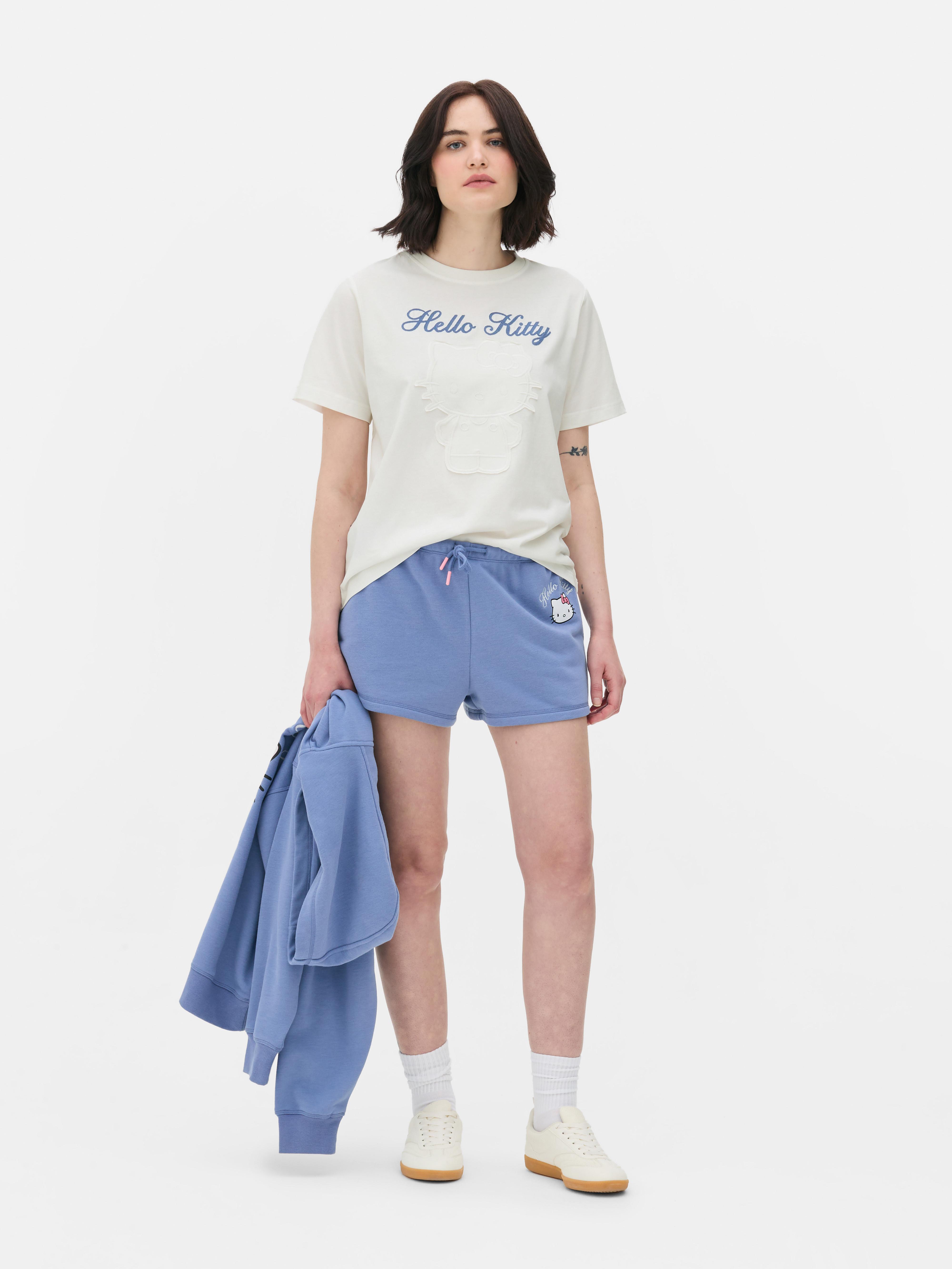 Hello Kitty Embossed Short Sleeve Tee