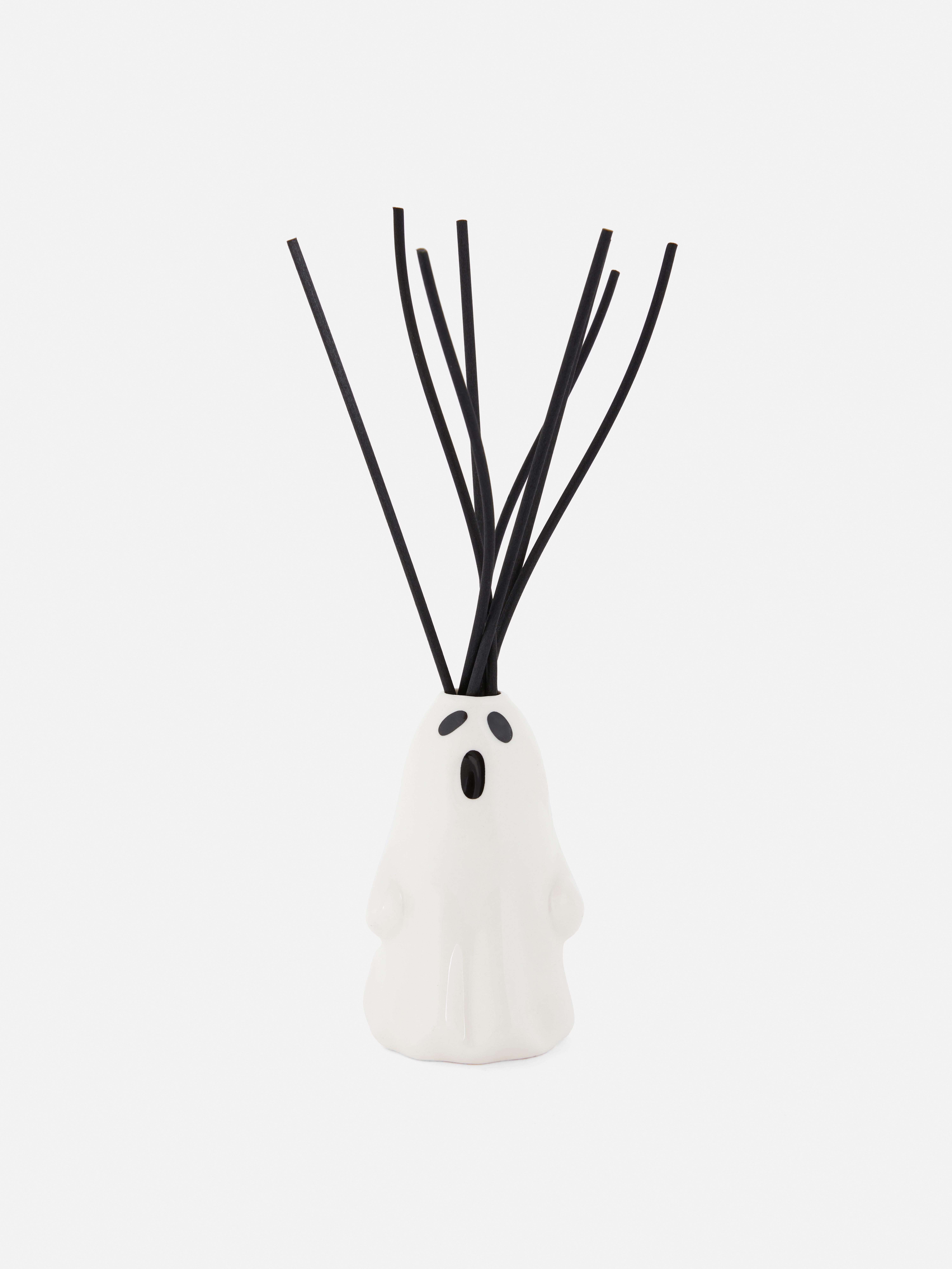 Diffuseur à bâtonnets parfumés et pot en forme de fantôme