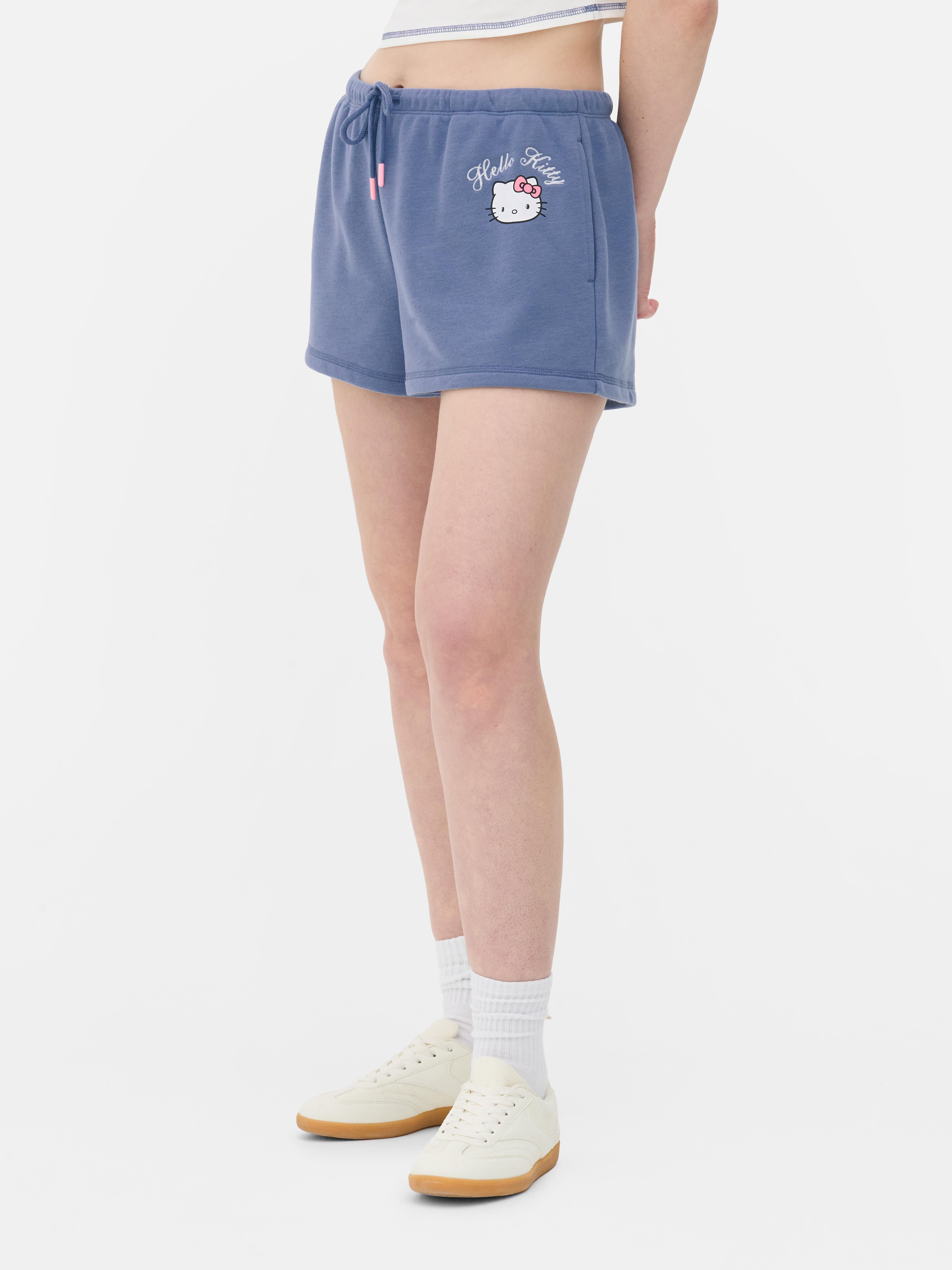 Pantaloni scurți Hello Kitty cu șnur