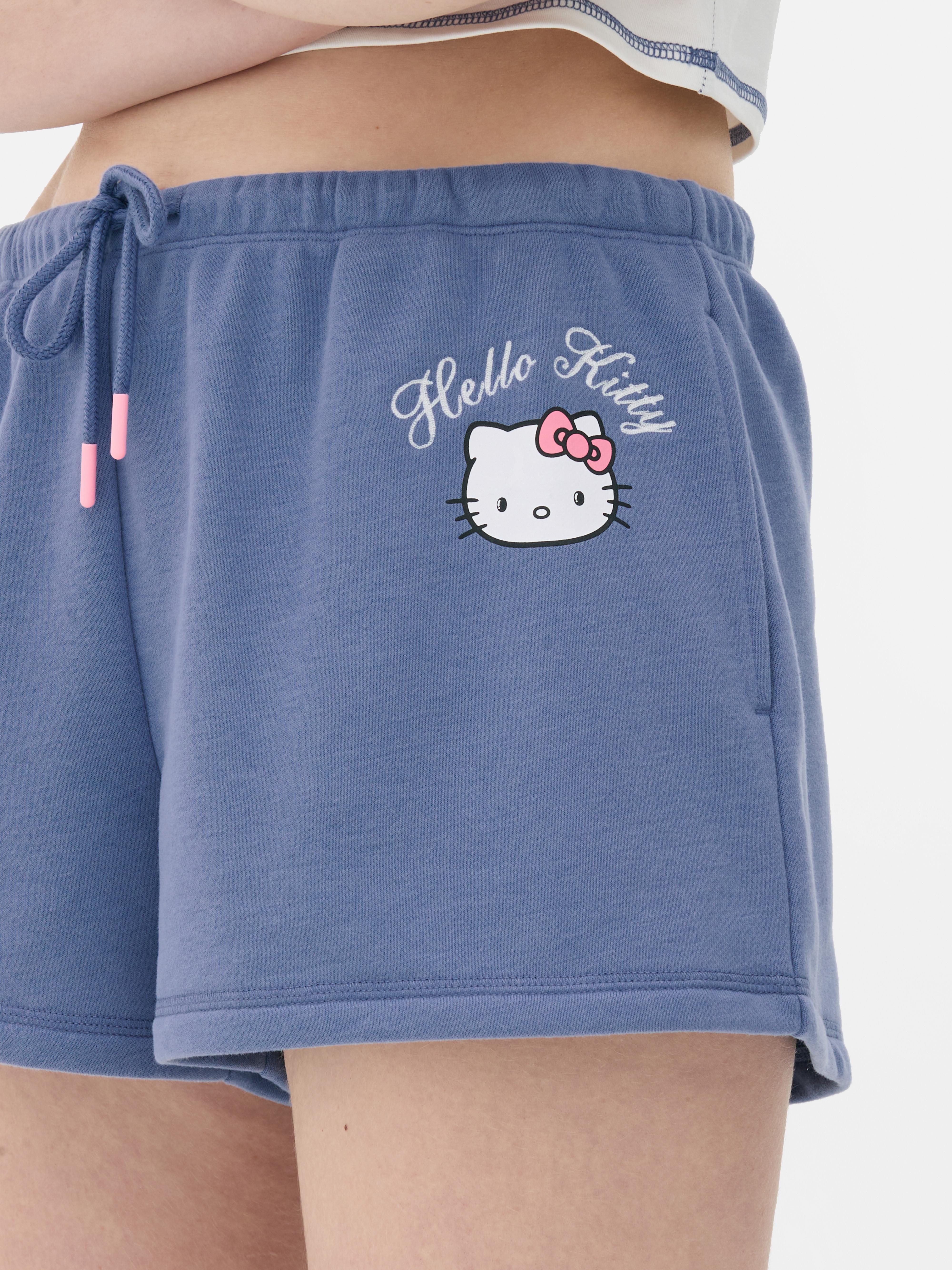 Pantaloni scurți Hello Kitty cu șnur