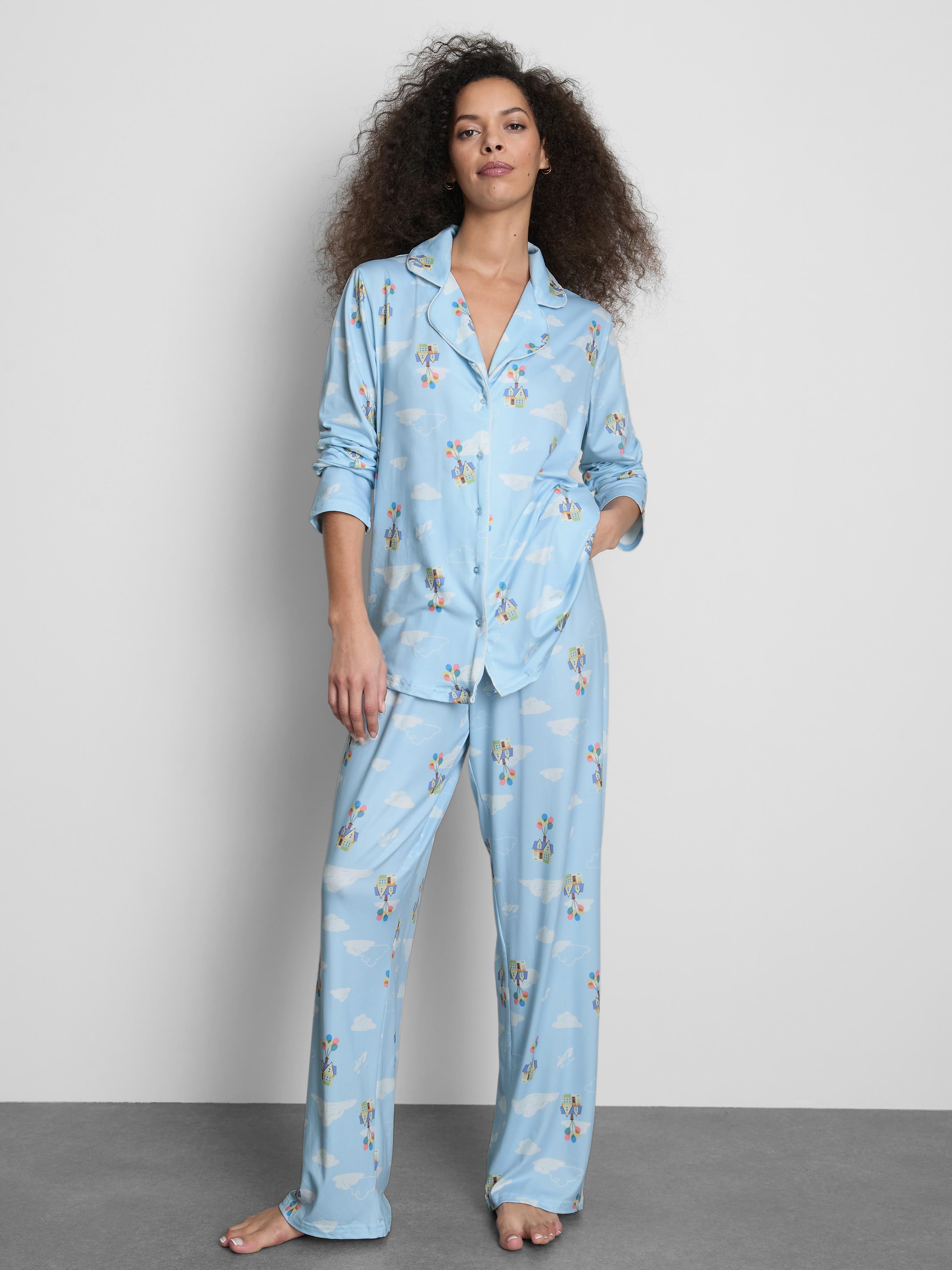 thumbnail image 2 of Primark Women's Groovy Chick Cosy Pyjama Set – Lilac, New With Tags, Soft Polyester 2 of 5