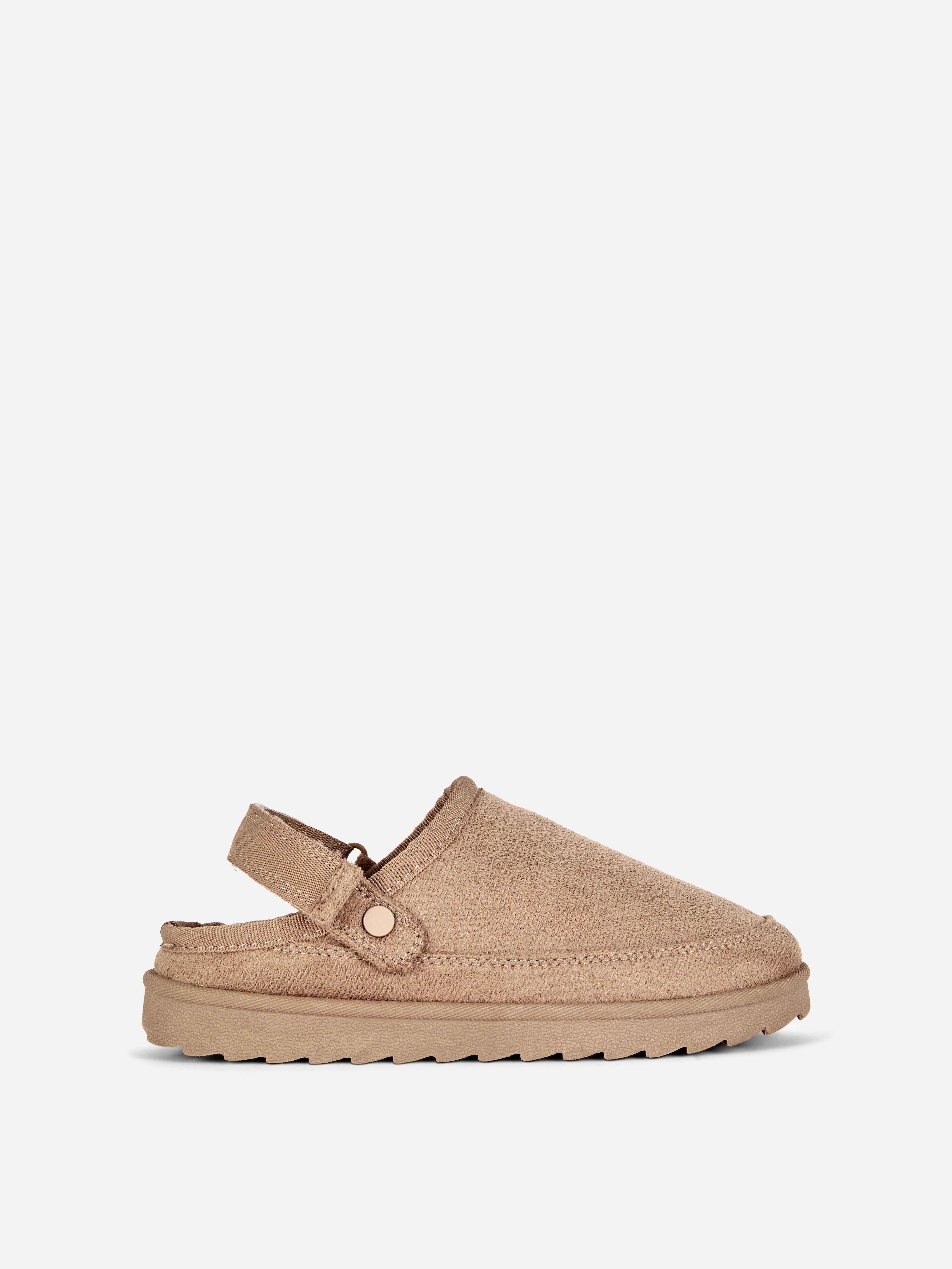 Chaussons à talon ouvert