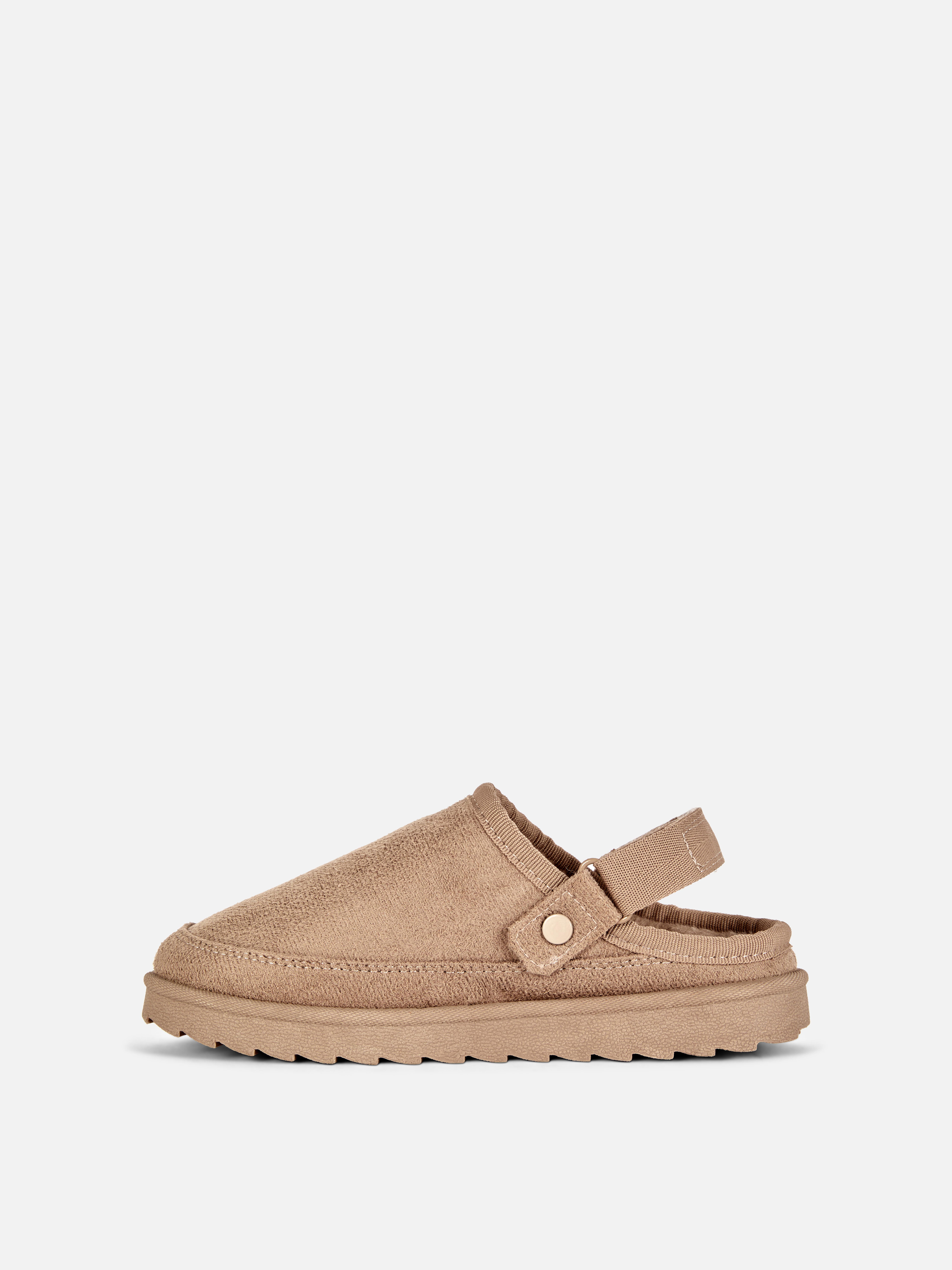 Chaussons à talon ouvert