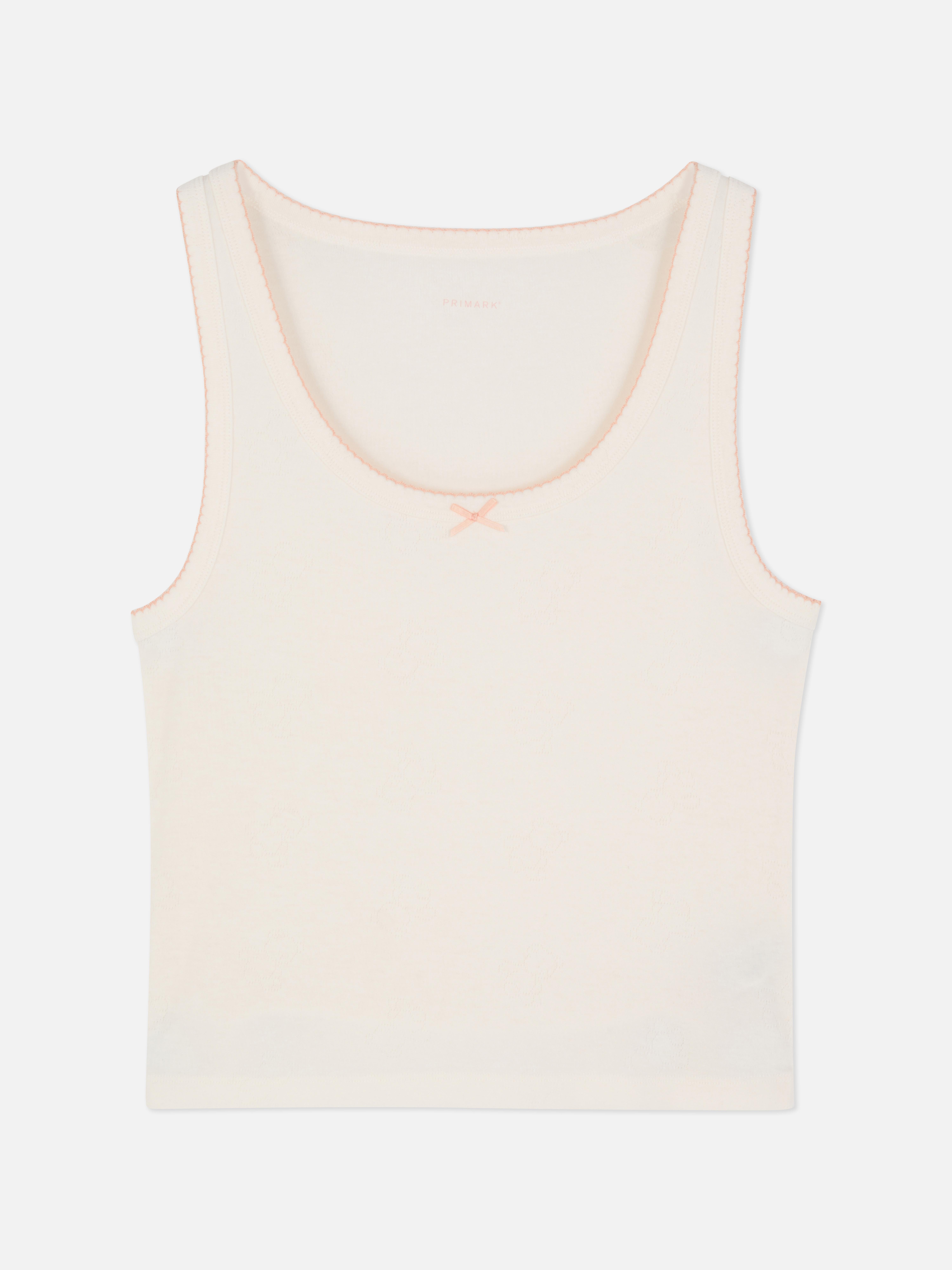 Pointelle Cami Top