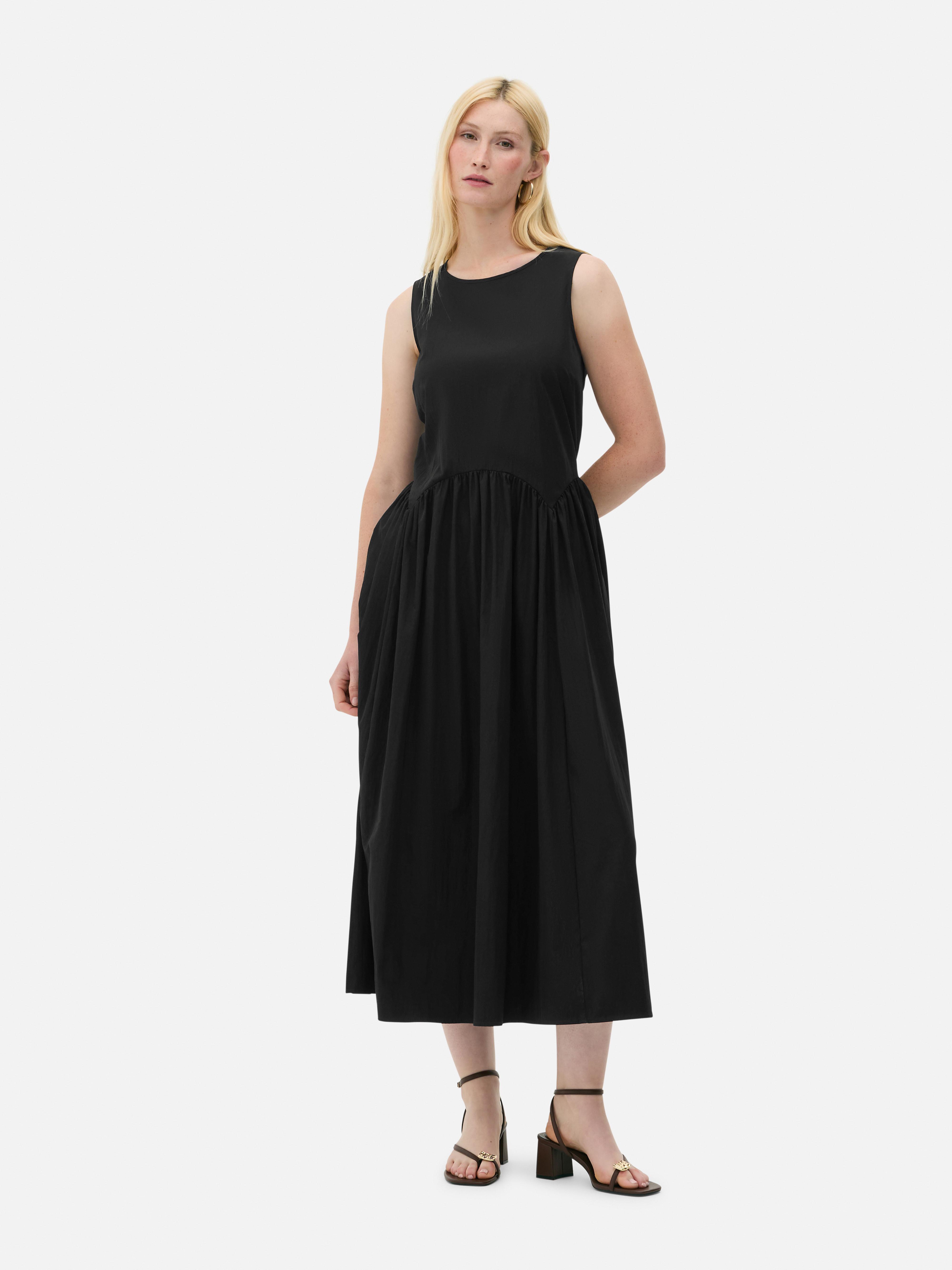 Vestido comprido s/ mangas