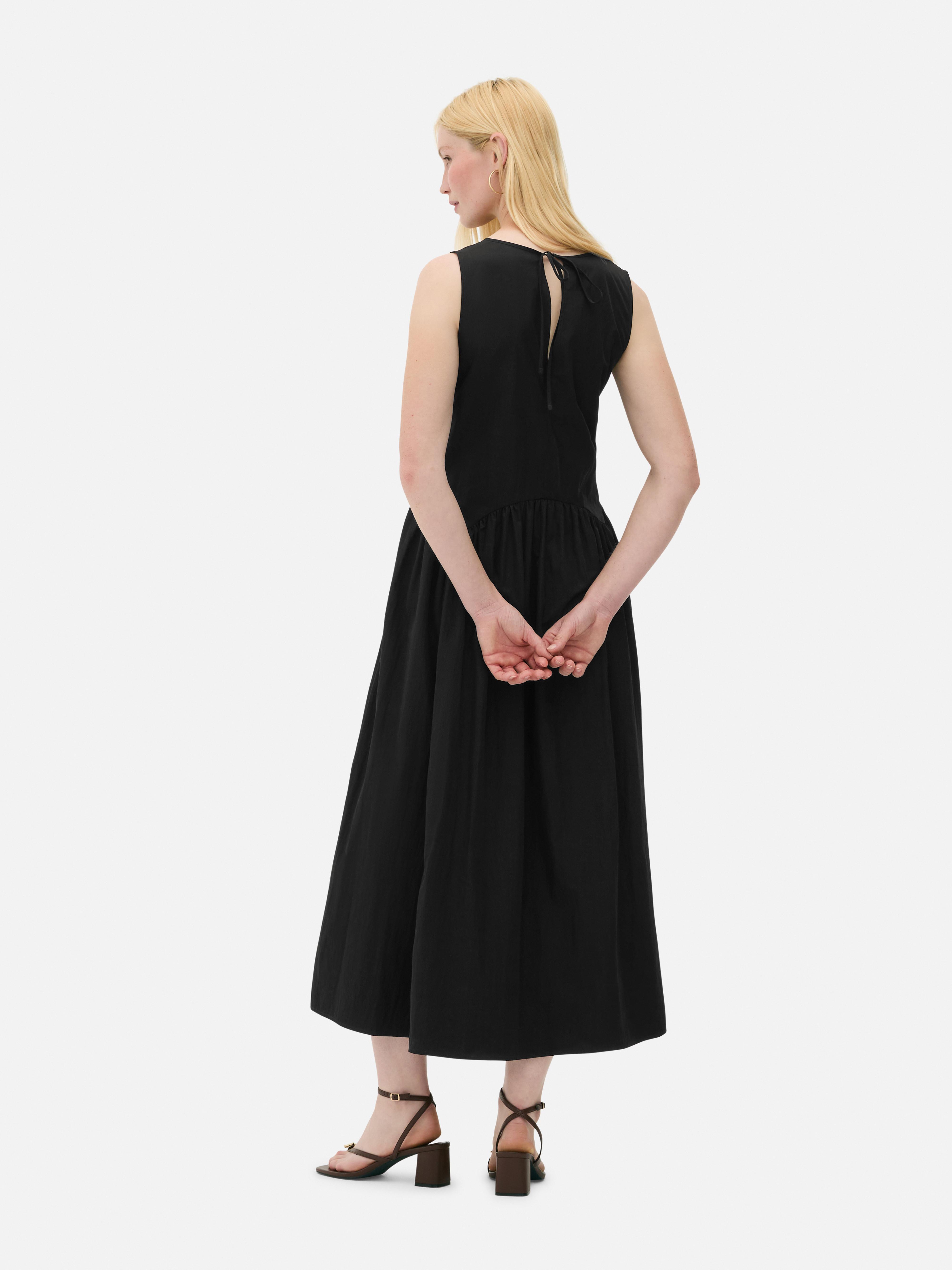 Vestido comprido s/ mangas