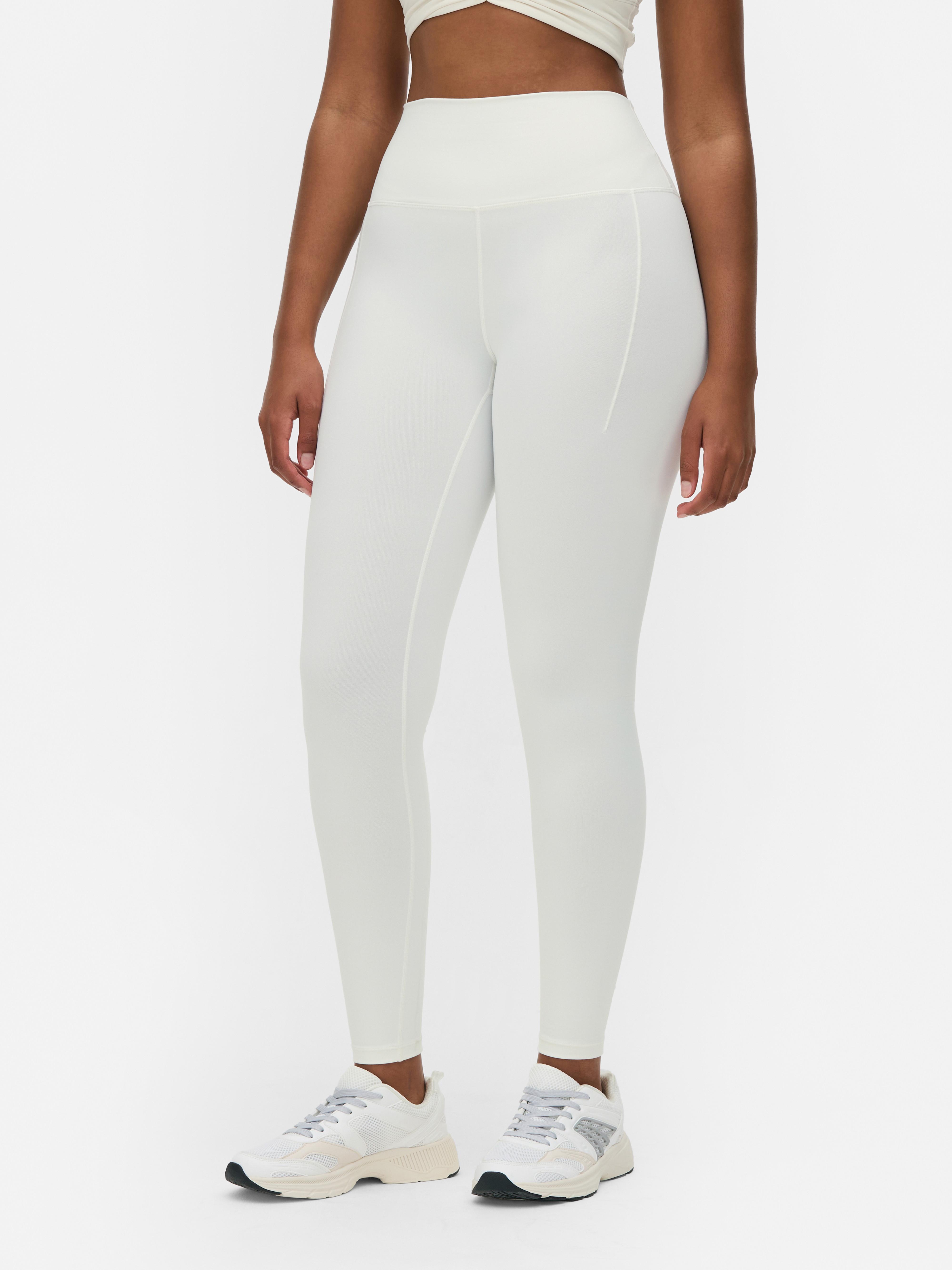 Performance-Leggings mit freiliegender Naht