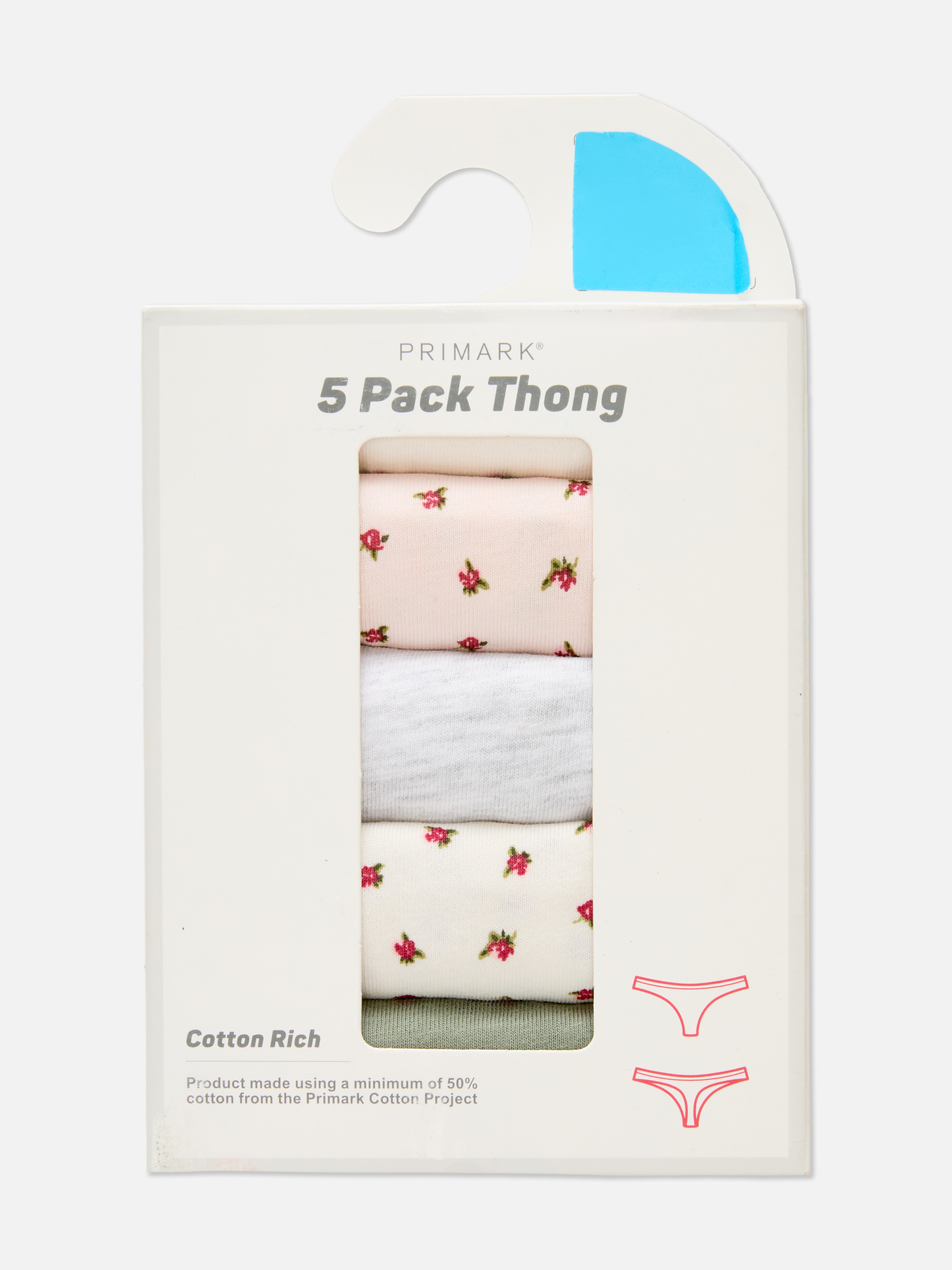 5-Pack Everyday Thongs