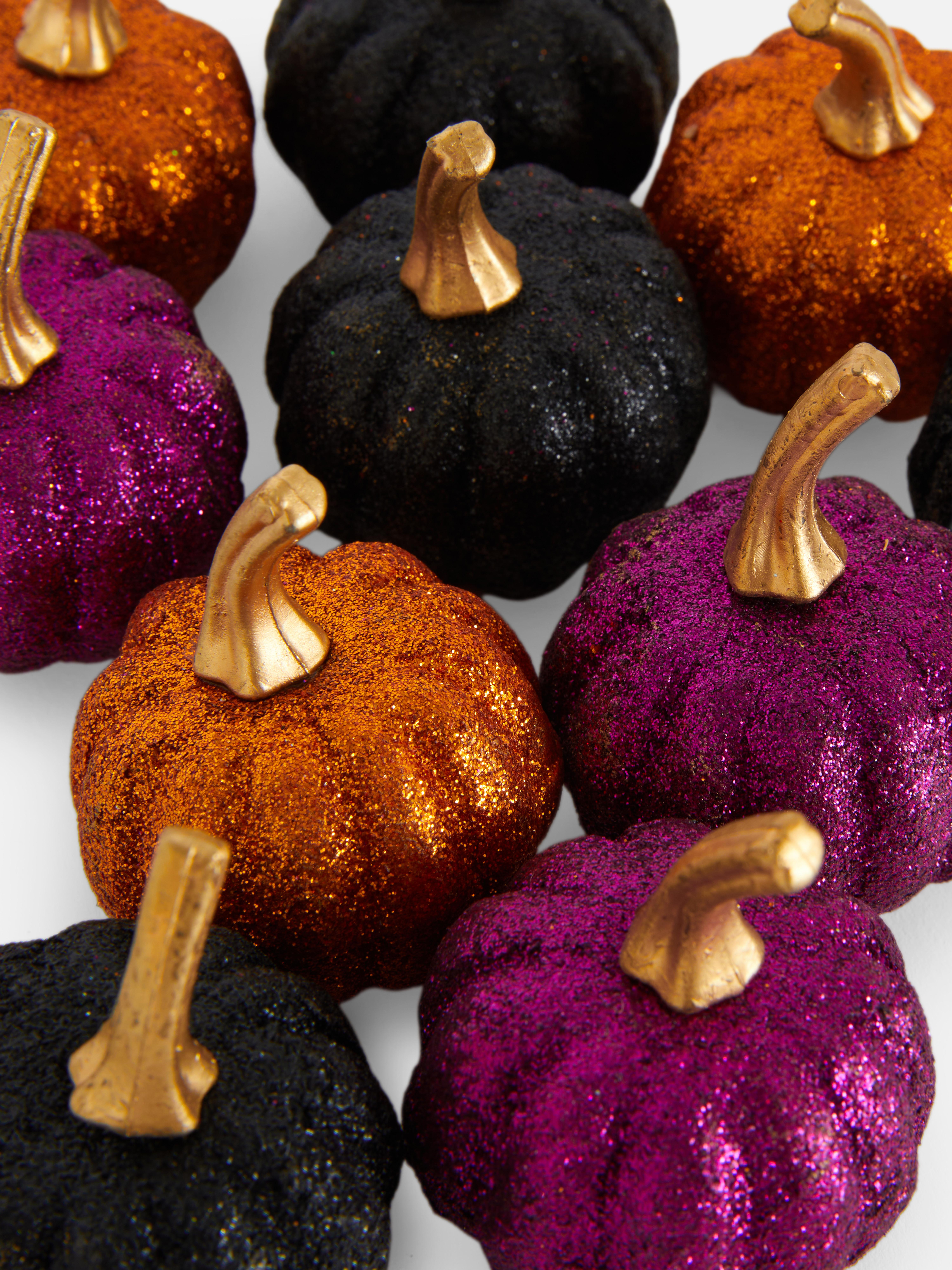 10pk Halloween Pumpkin Decorations
