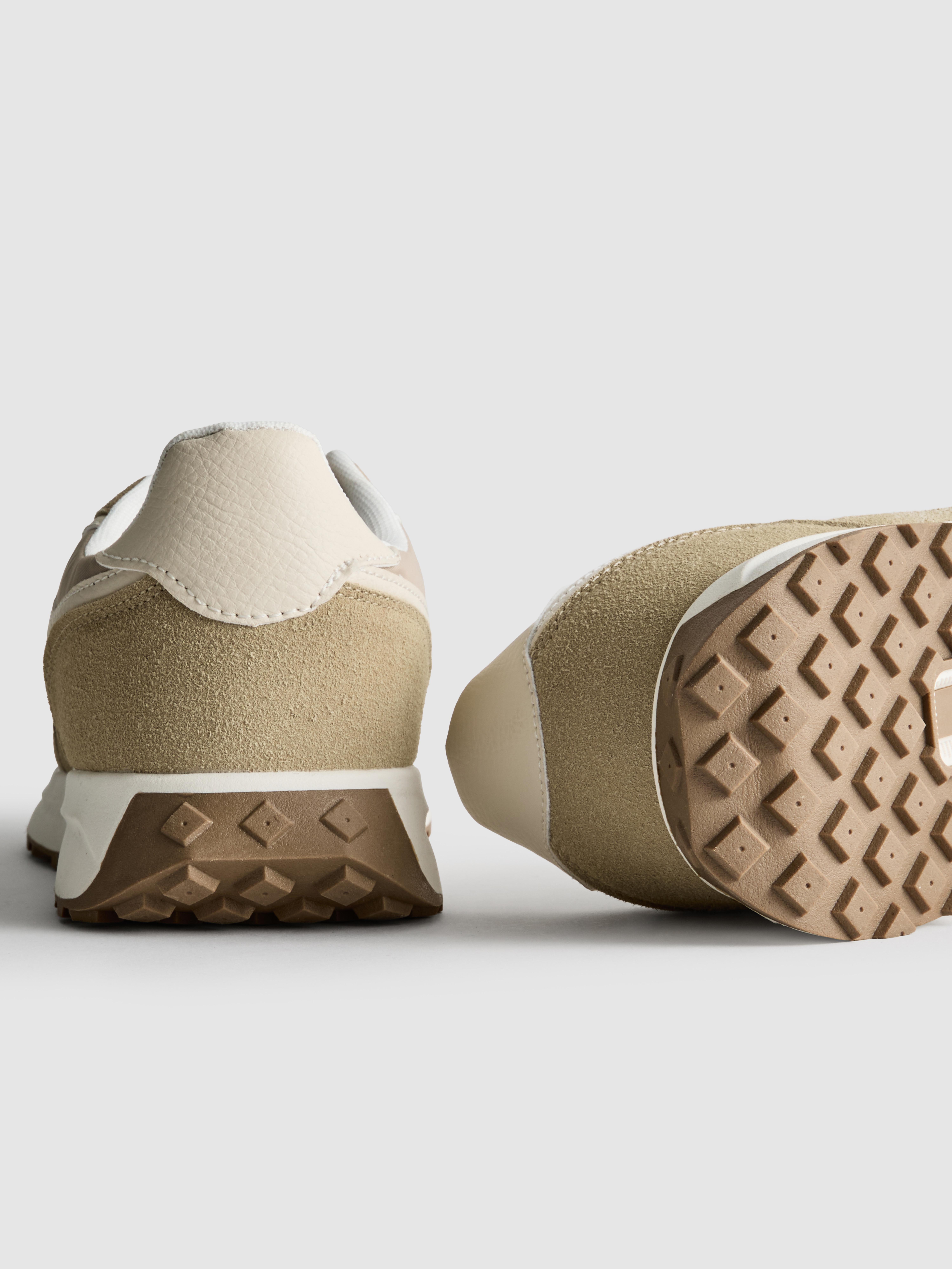 Low-Top Colour Block Trainers