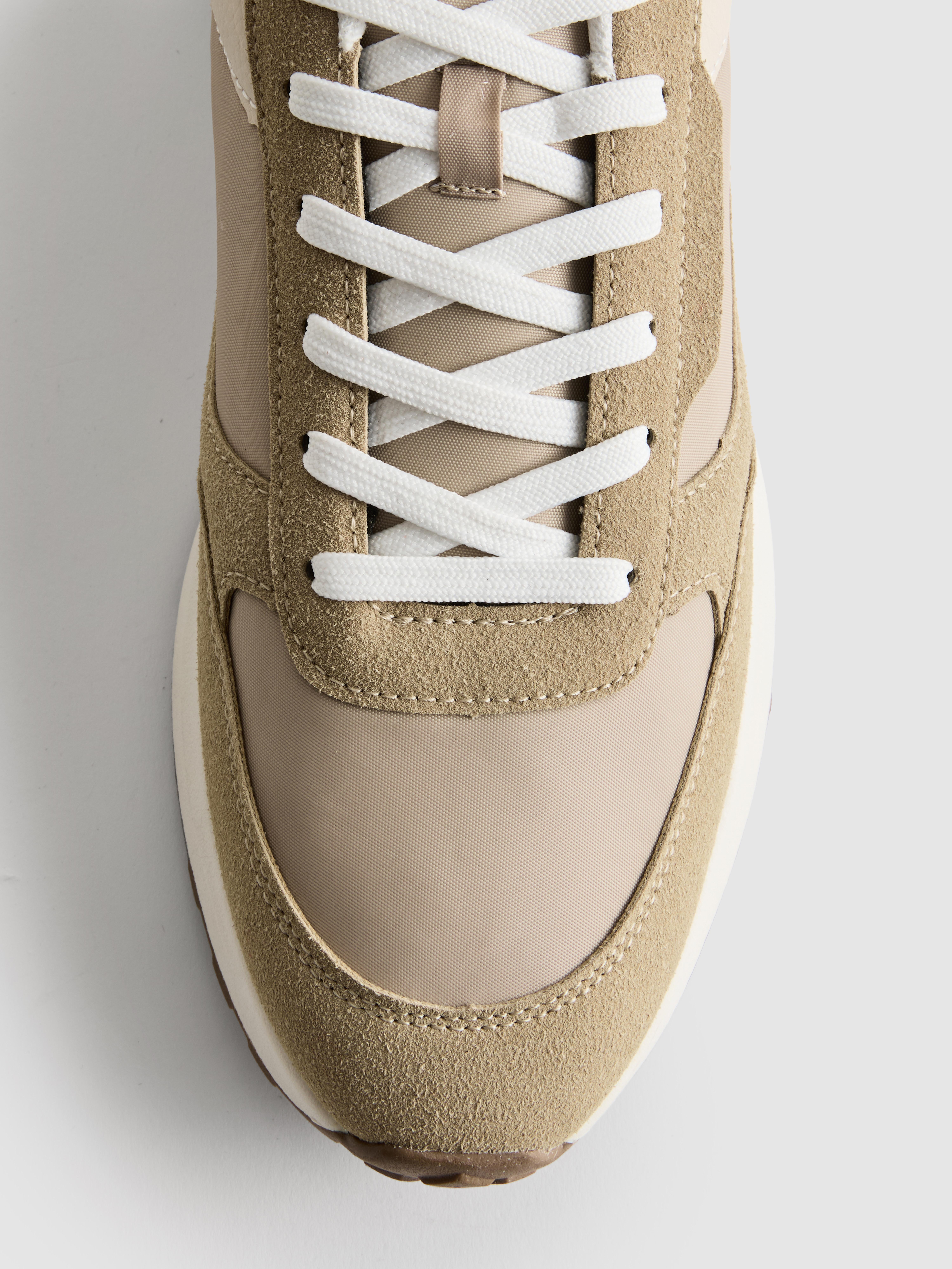 Low-Top Colour Block Trainers