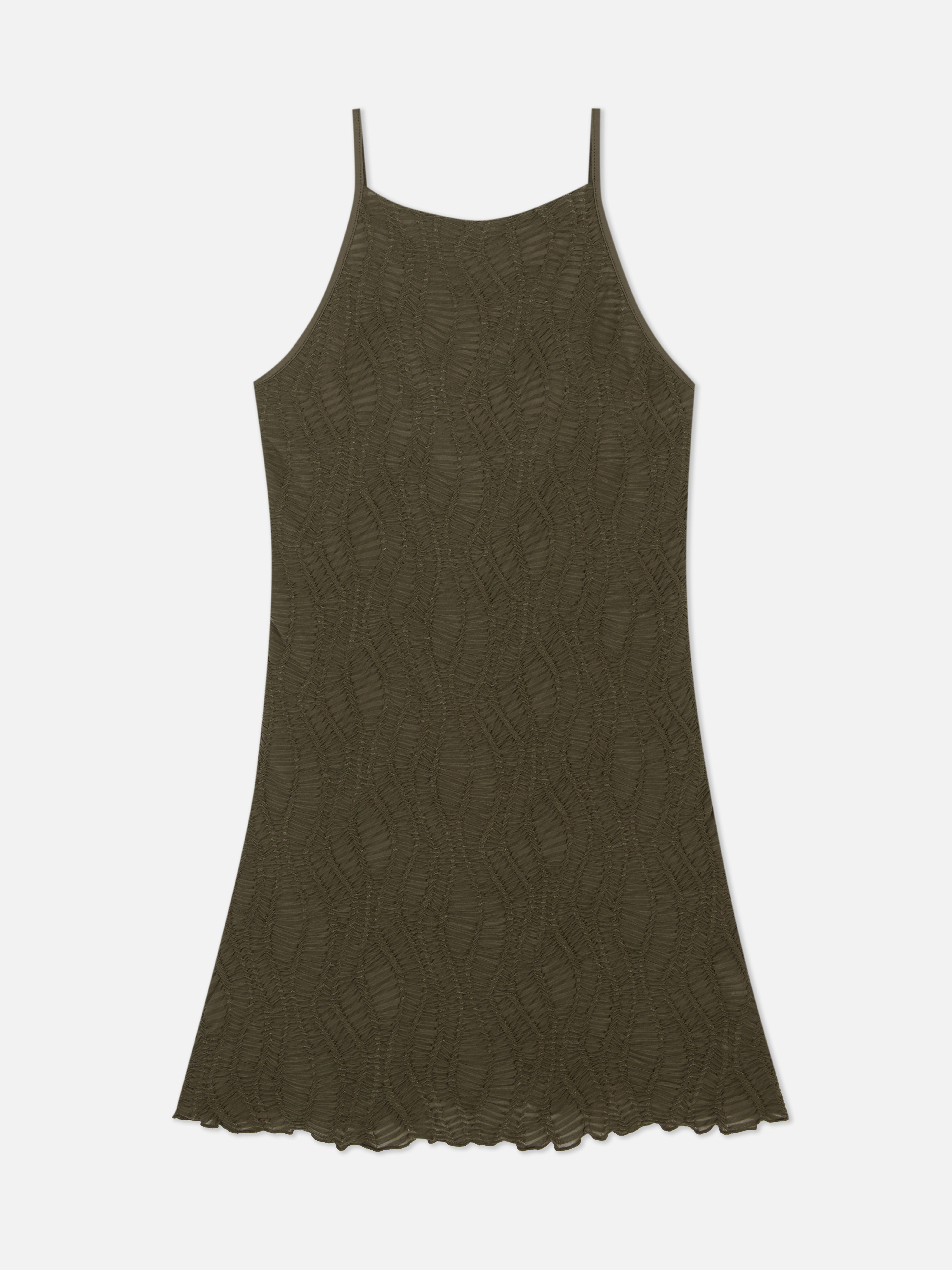 Mini-robe texturée
