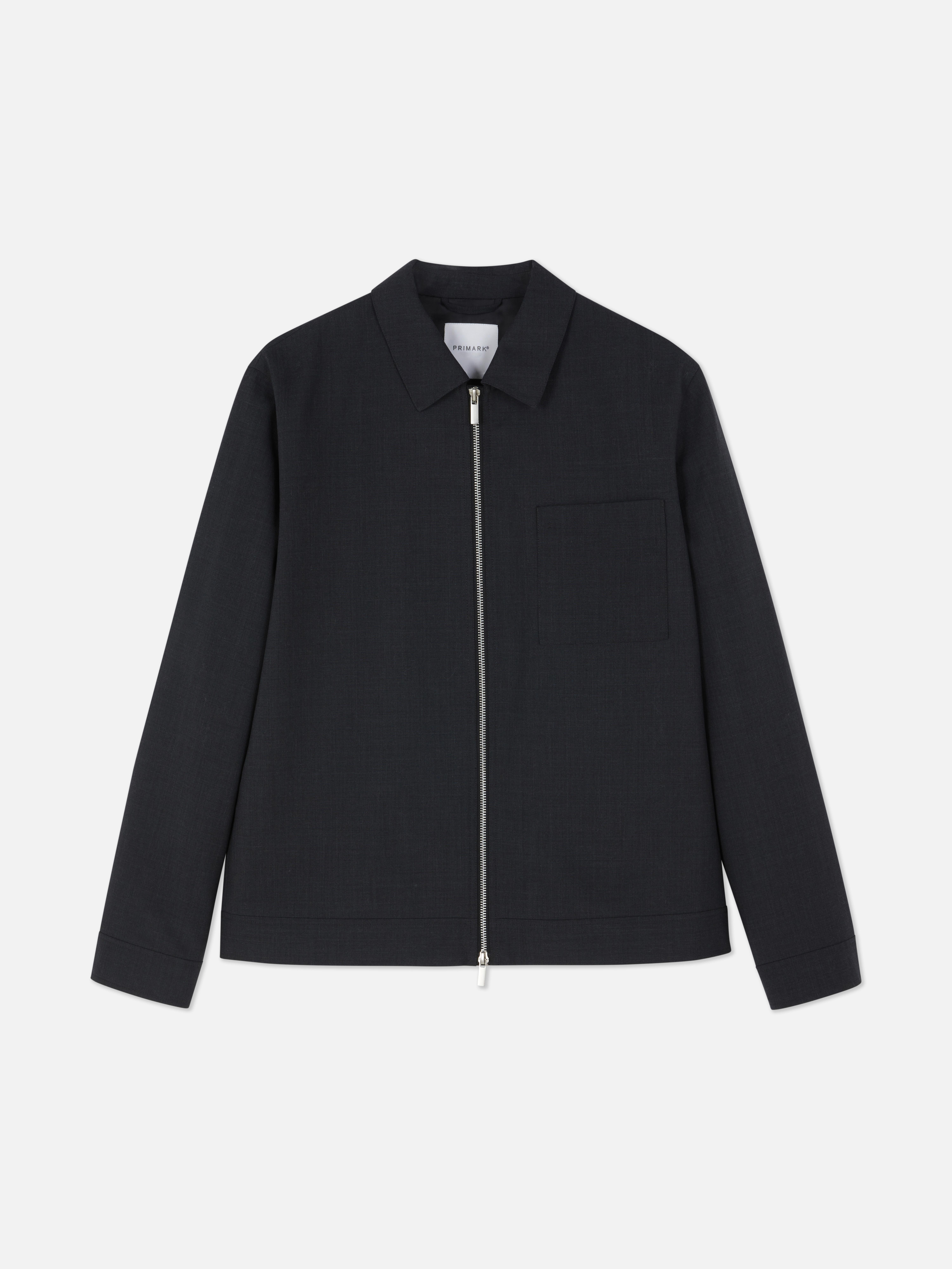 Veste habillée zippée Kem