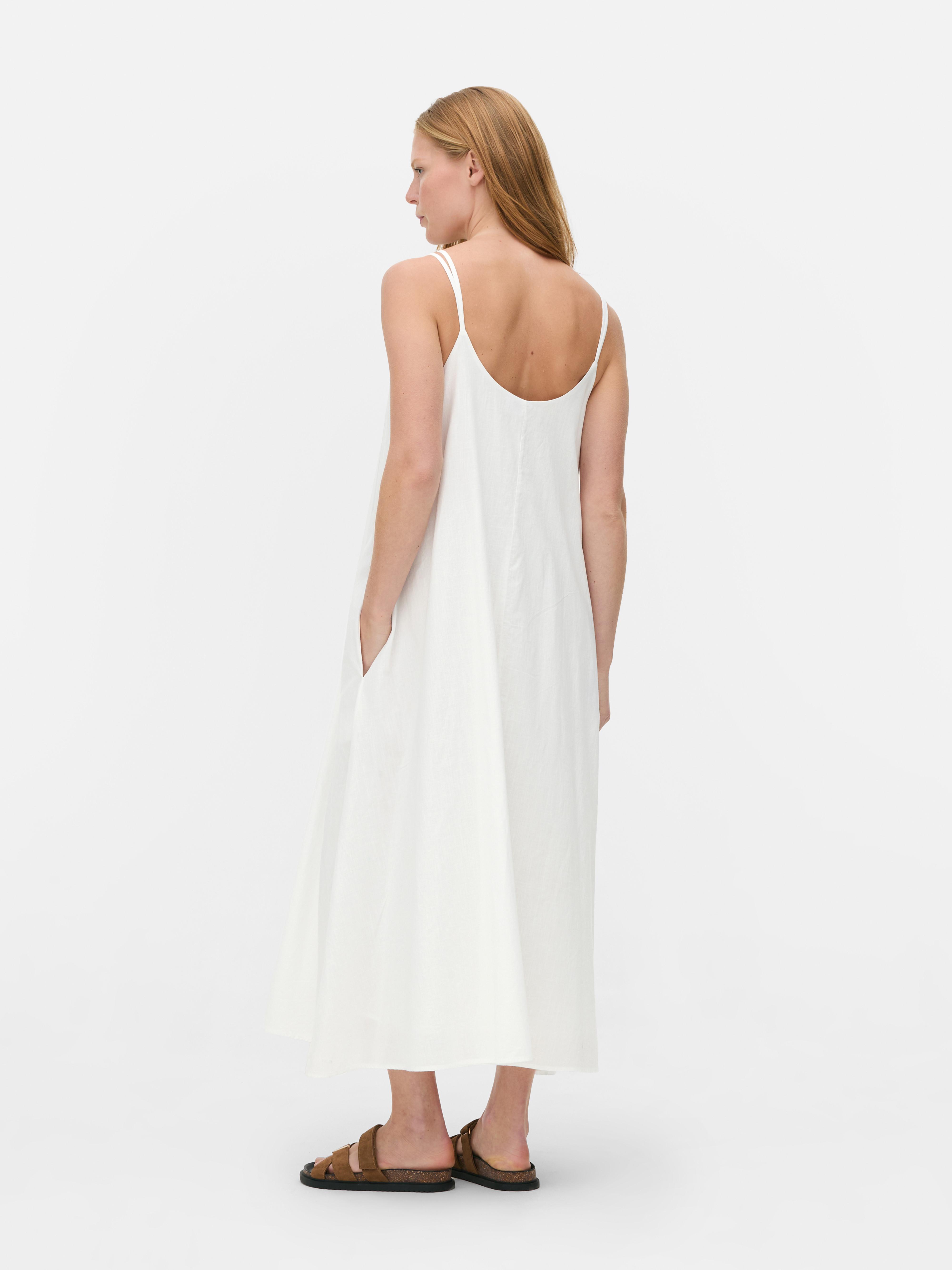 „The Edit“ Maxikleid mit V-Ausschnitt