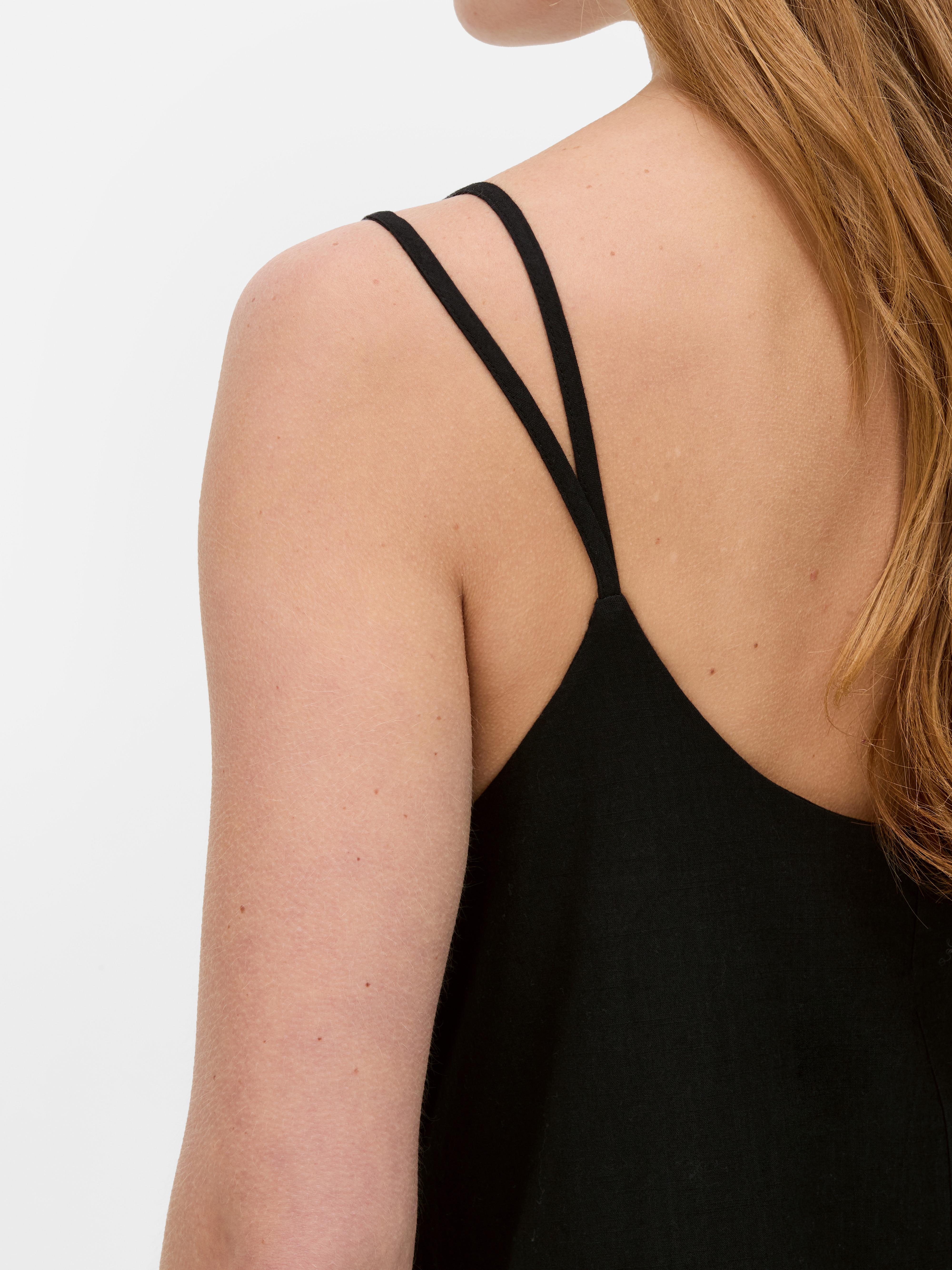 „The Edit“ Maxikleid mit V-Ausschnitt