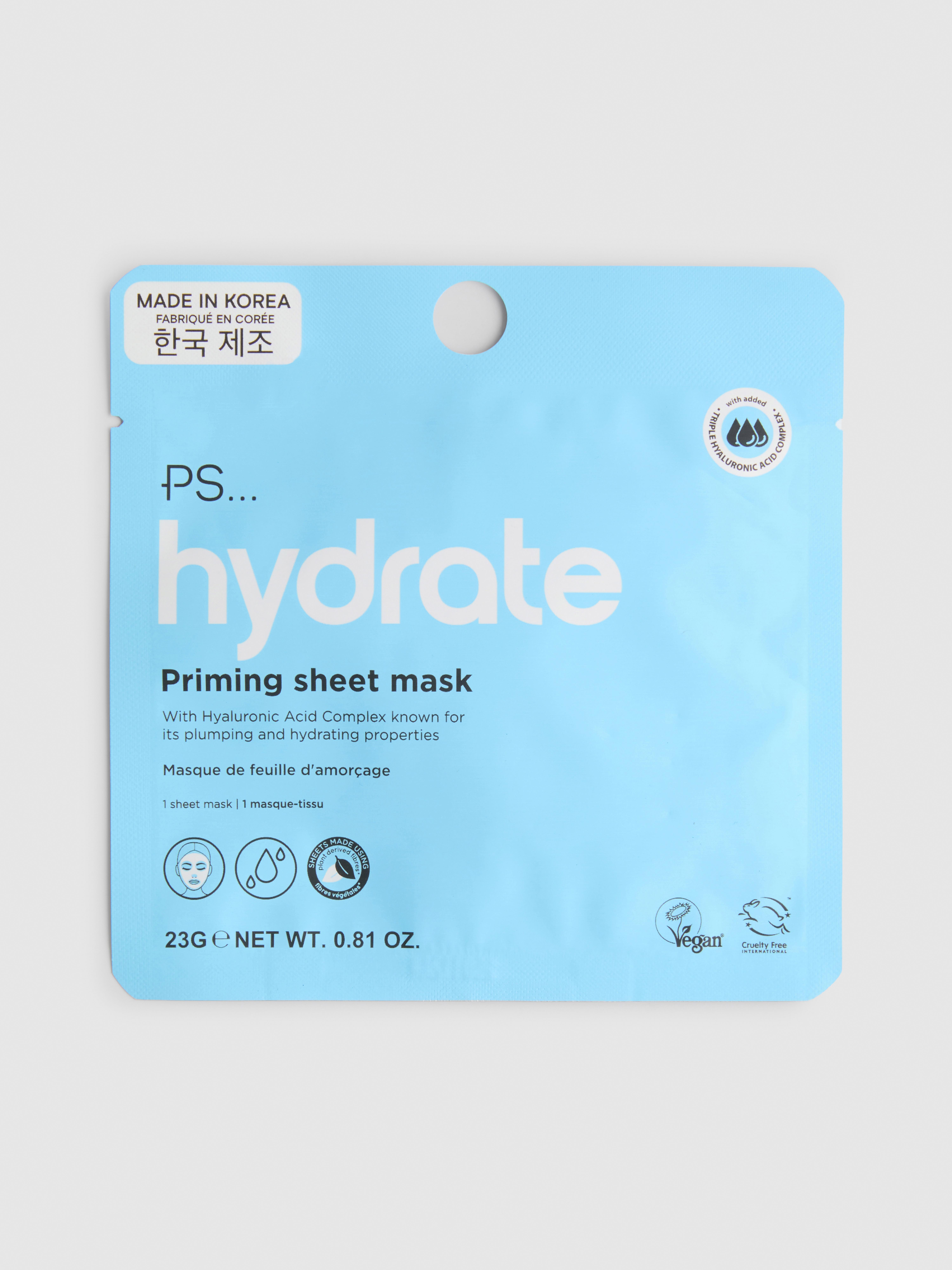 Mascarilla facial hidratante de PS…