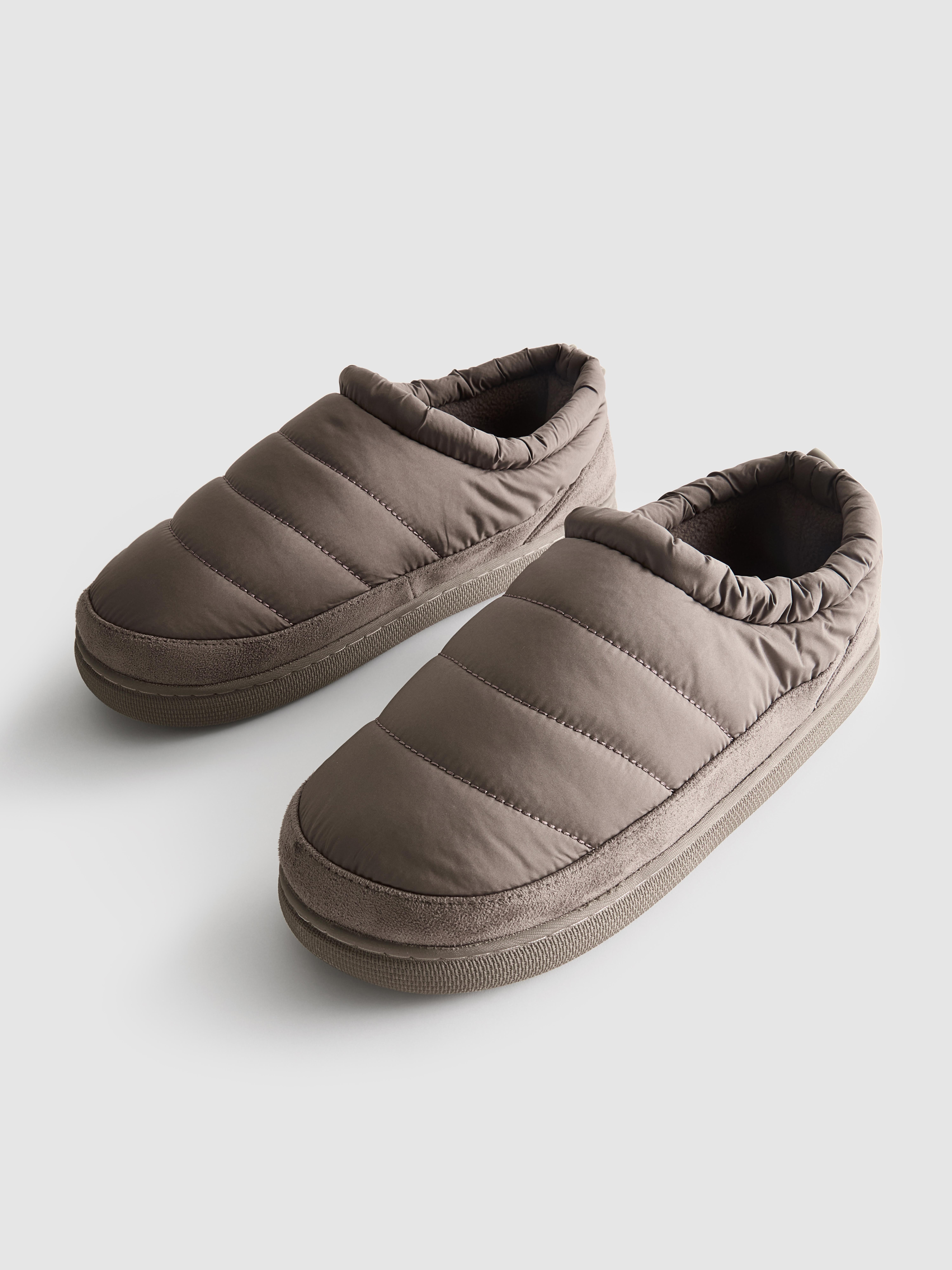Thermische pantoffels met gesloten achterkant