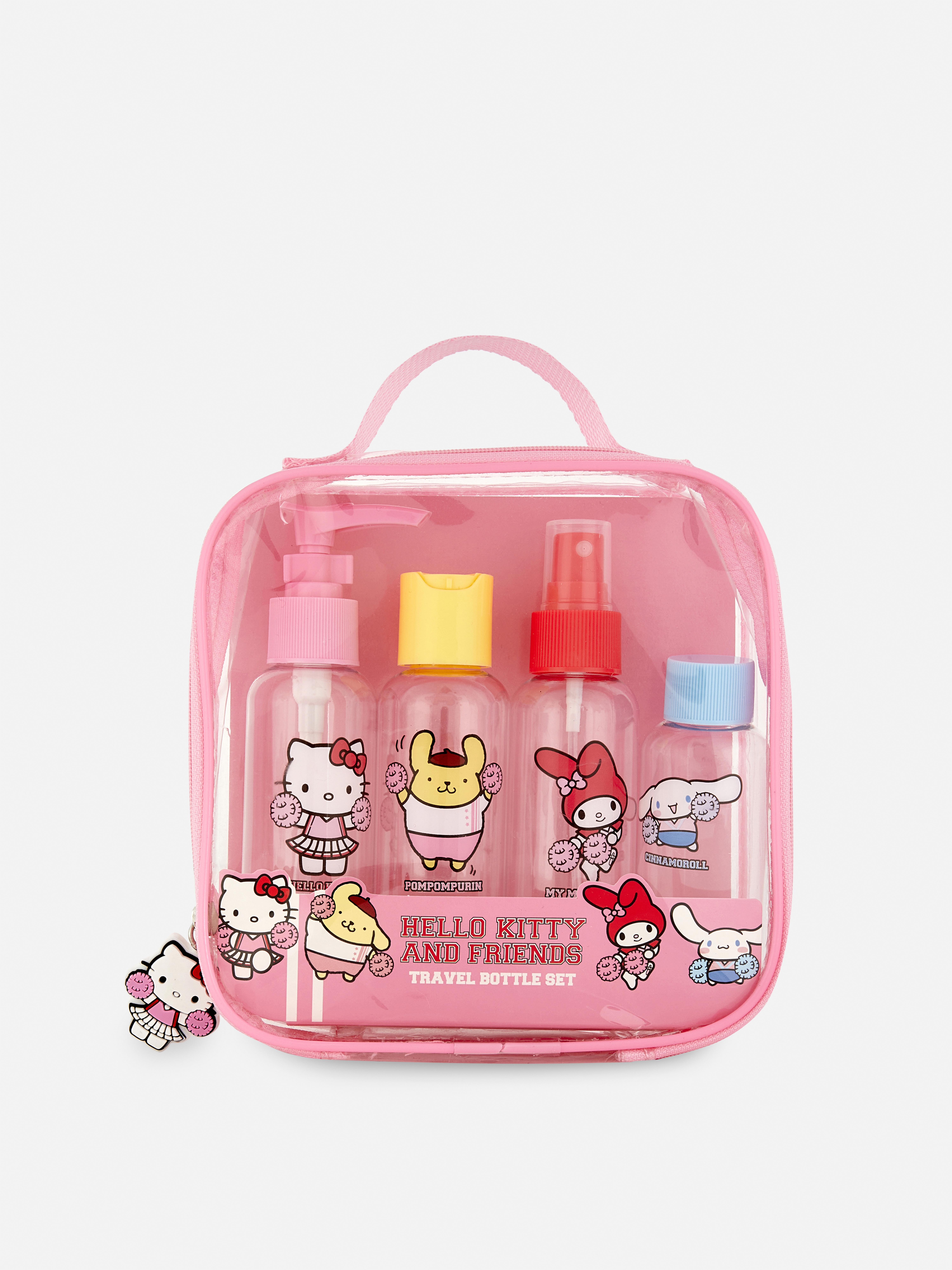 Butelki podróżne z motywem Hello Kitty i przyjaciół