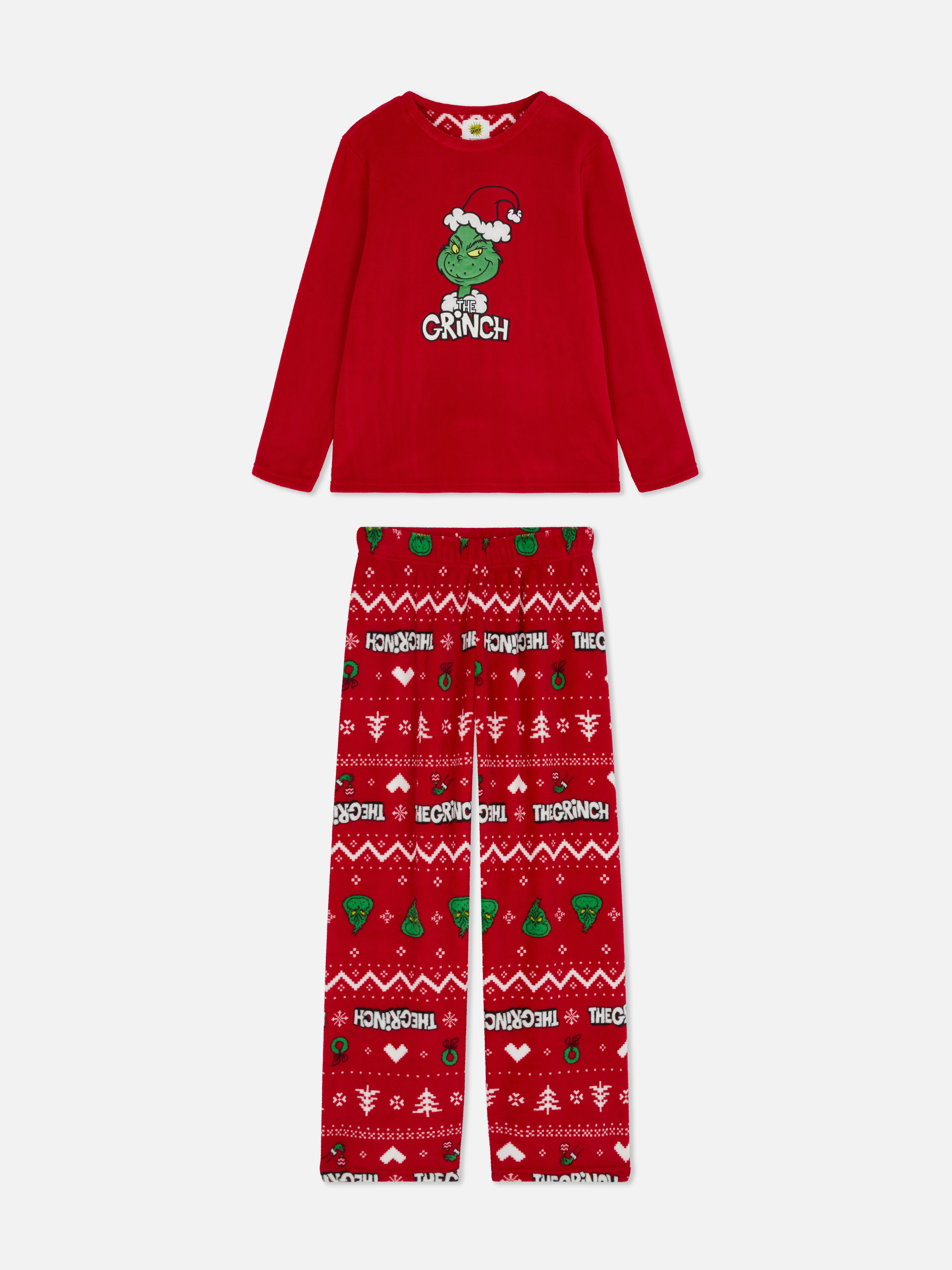 The Grinch Fleece Pyjamas