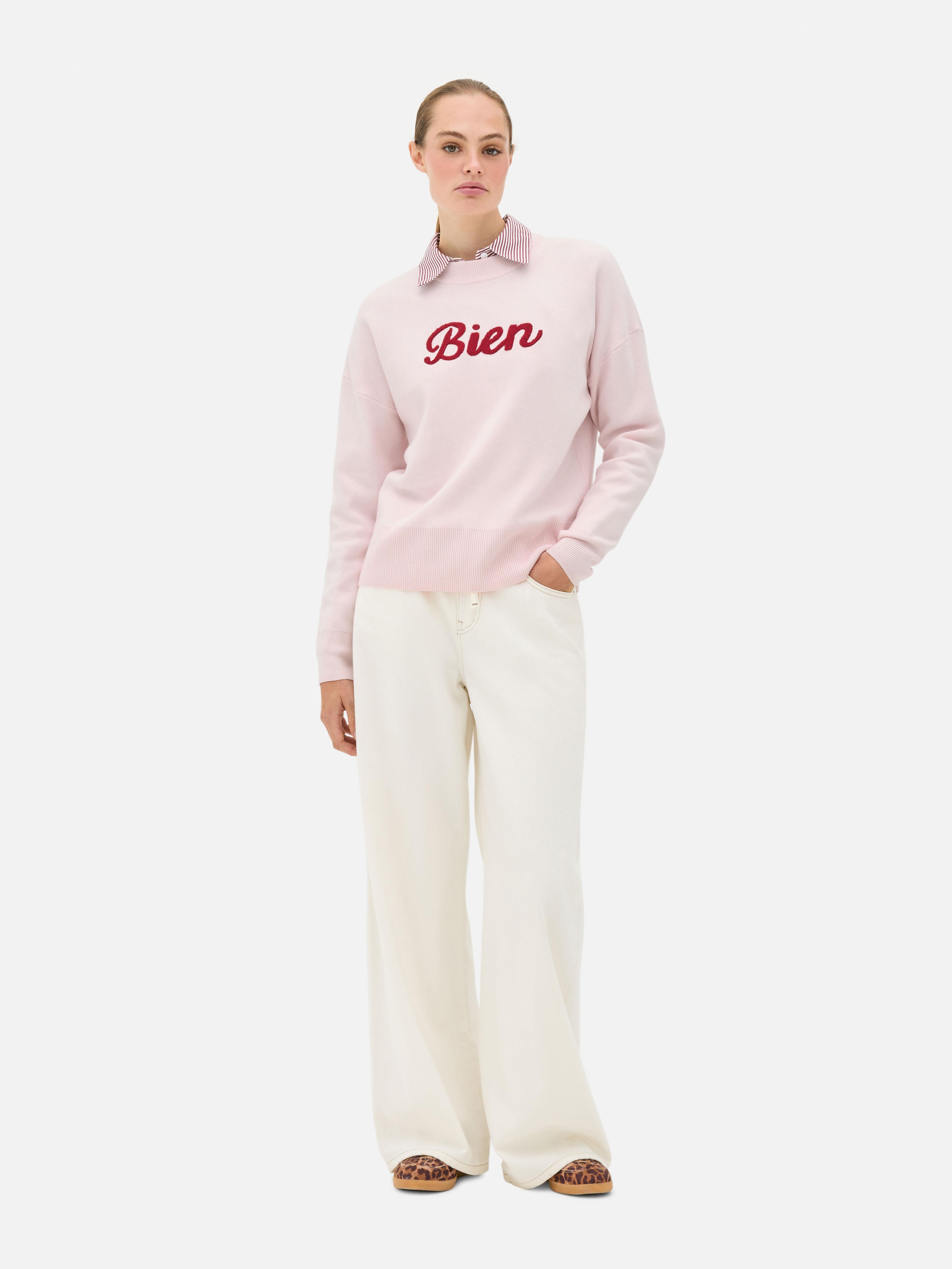 Crewneck Knit Jumper