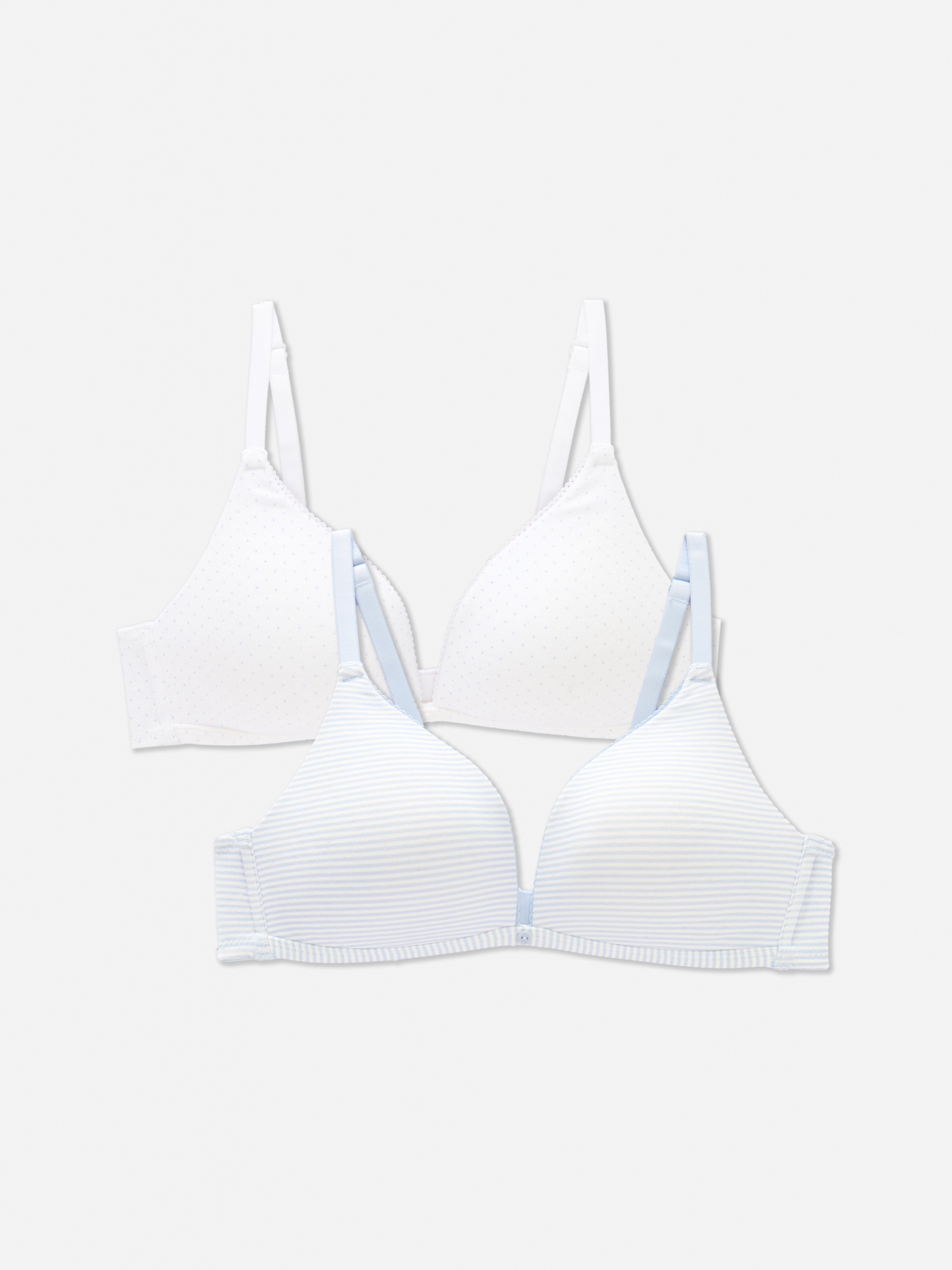 Lot de 2 soutiens-gorge sans armatures
