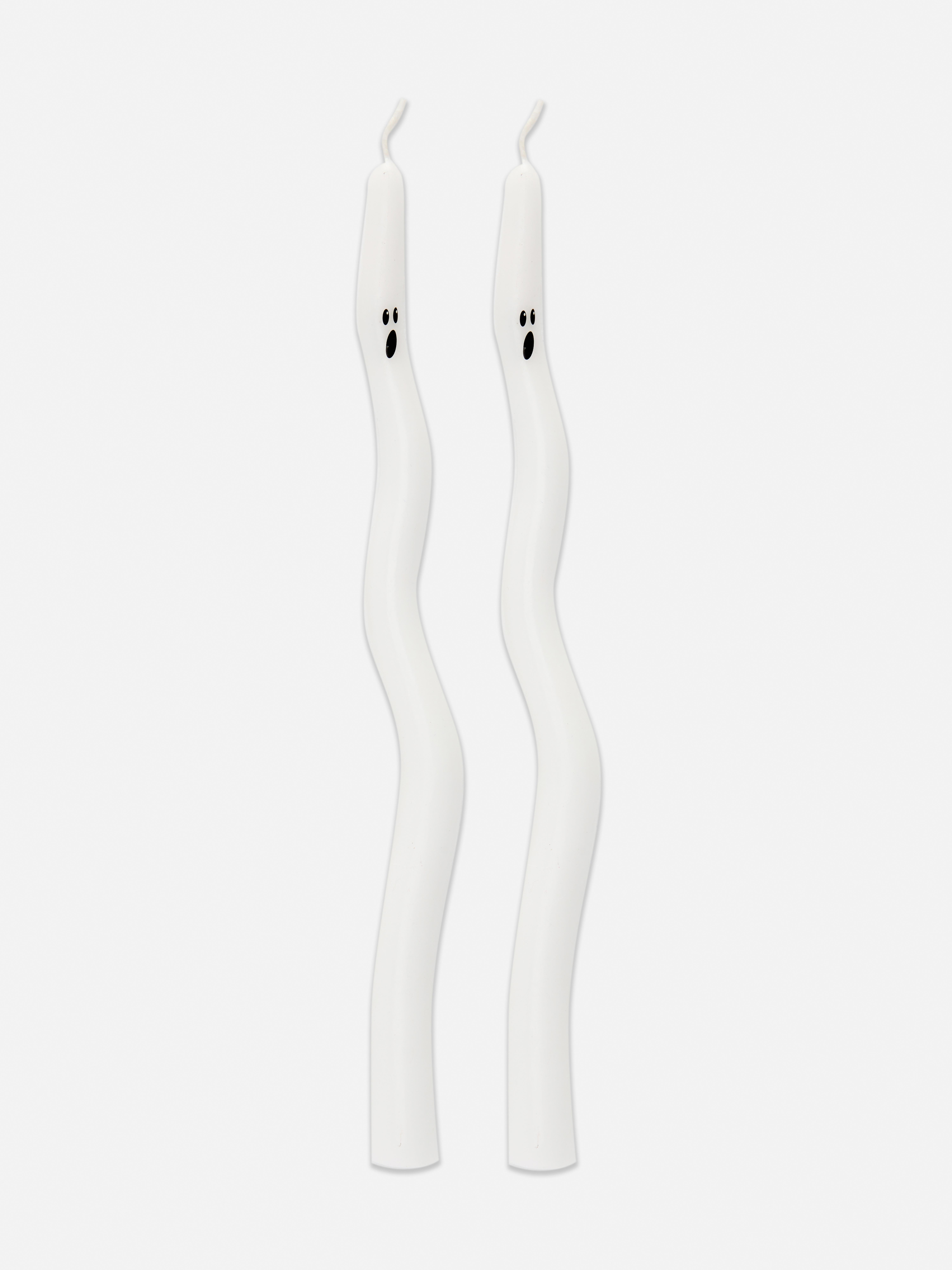 2pk Ghost Wave Dinner Candles