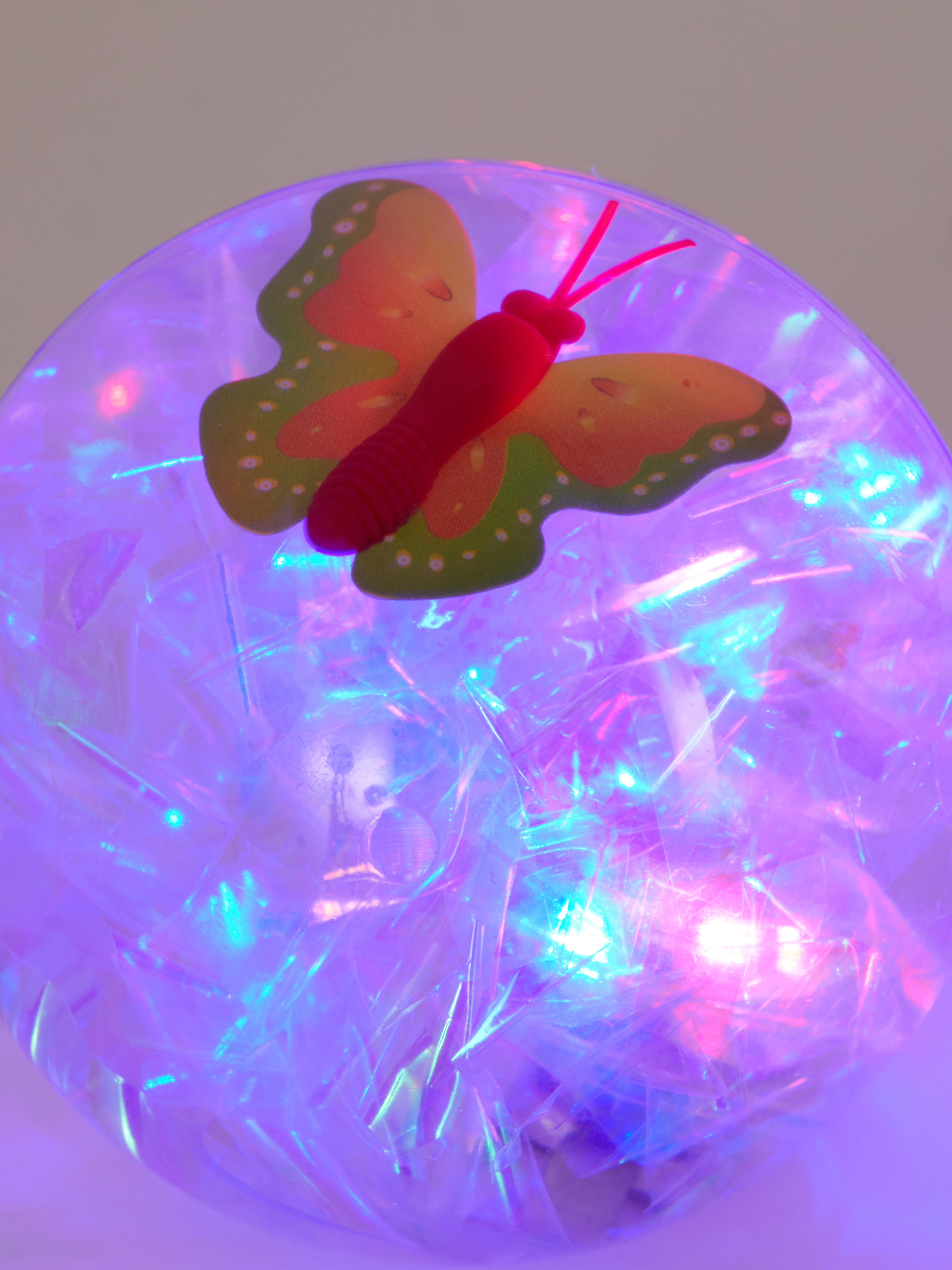 LED Light-Up Bouncy Ball