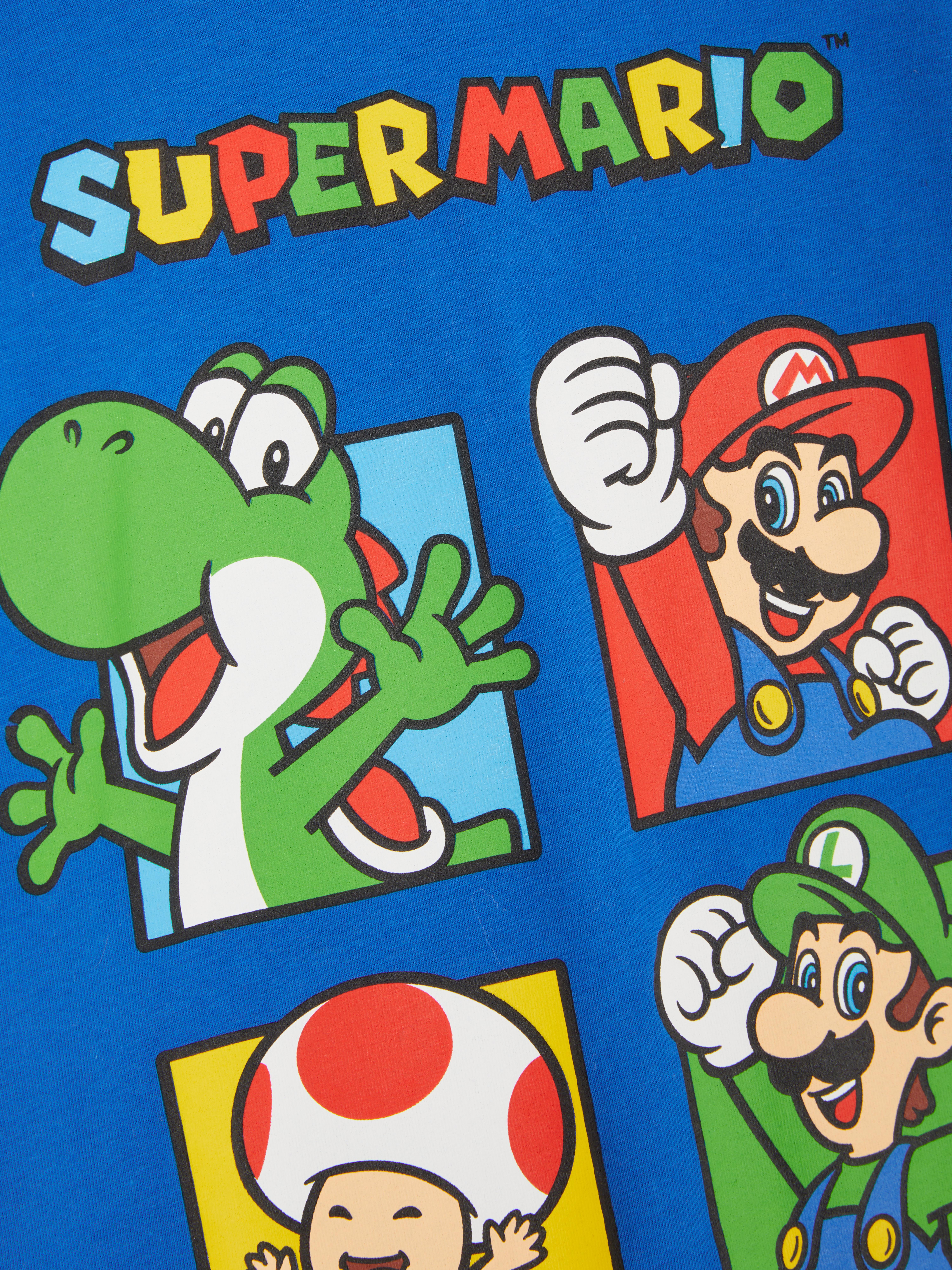 1.5-8yrs | Super Mario World Long Sleeve T-Shirt