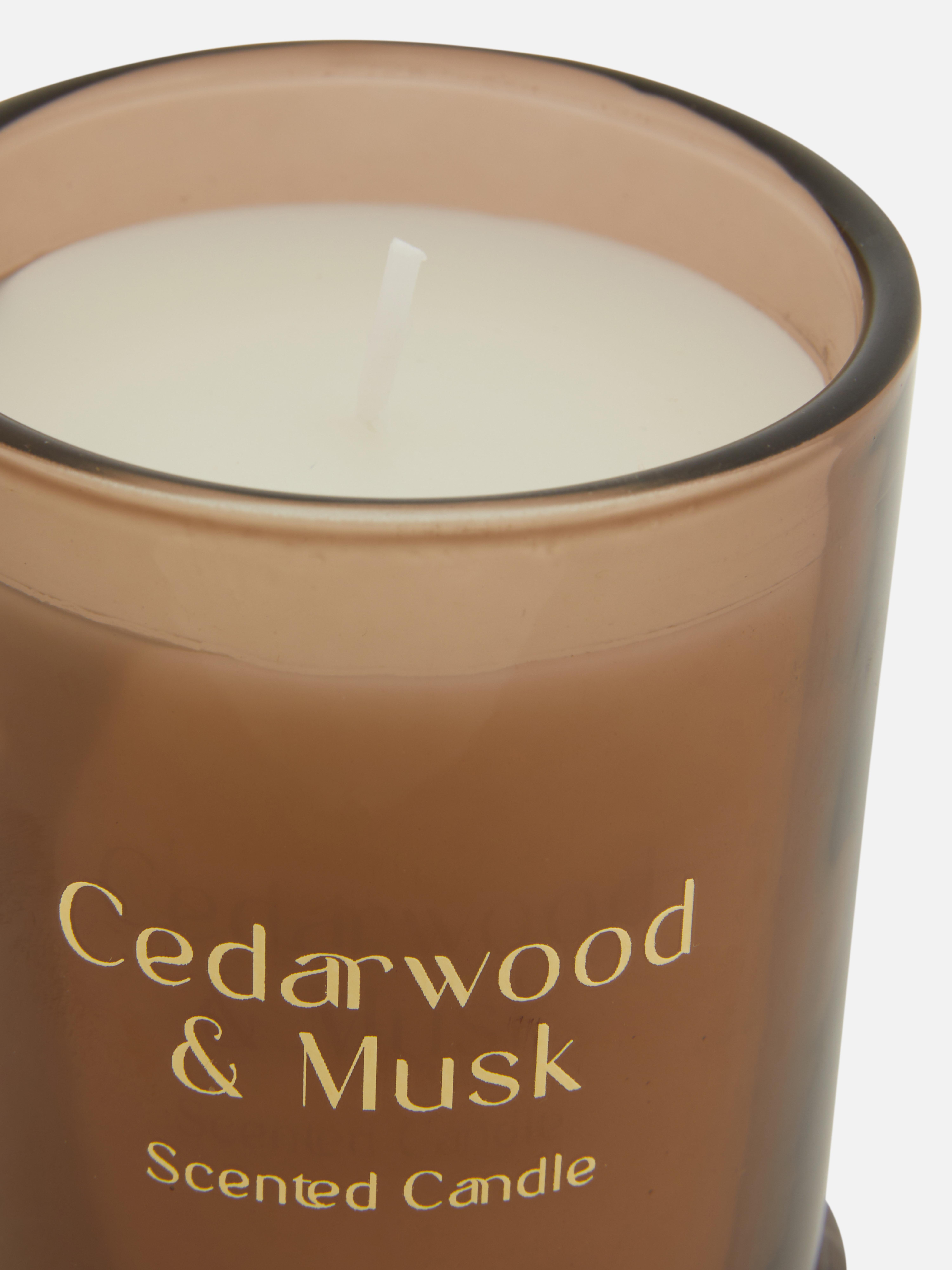 Duftkerze im Glasbehälter