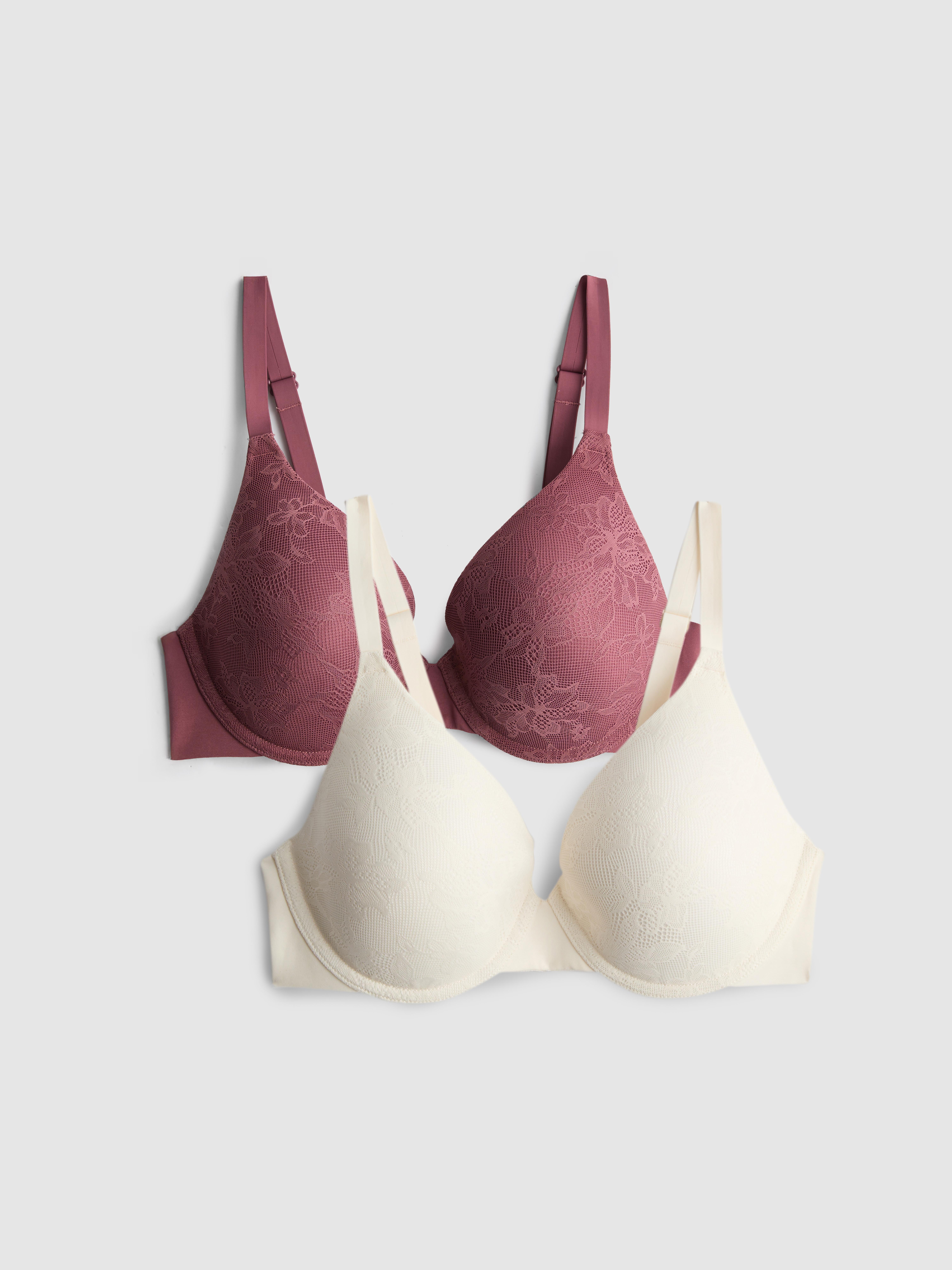 2pk Full Coverage Lace Bras