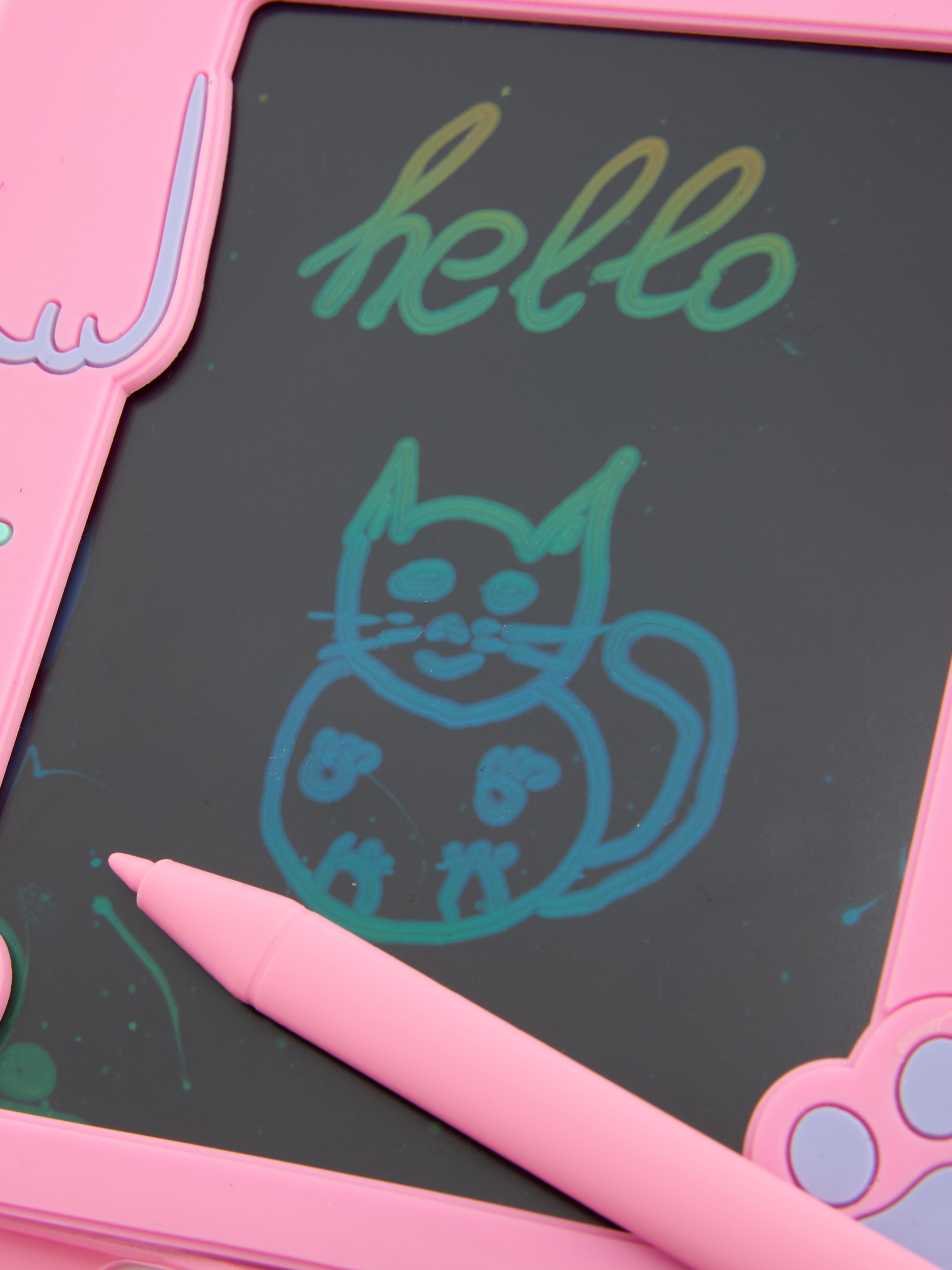 Doodlepad eenhoornkat