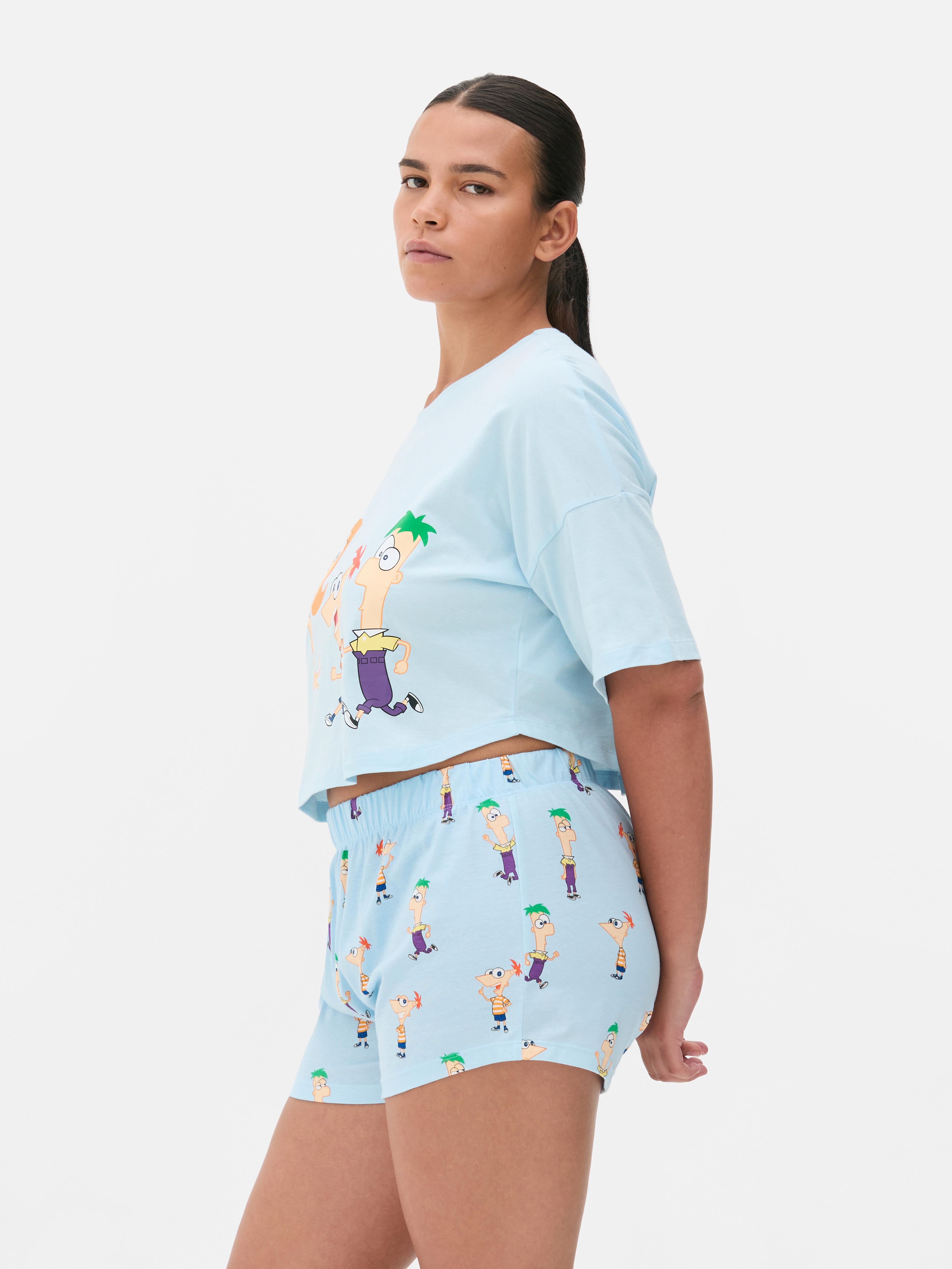 Pyjama court Disney Phineas et Ferb