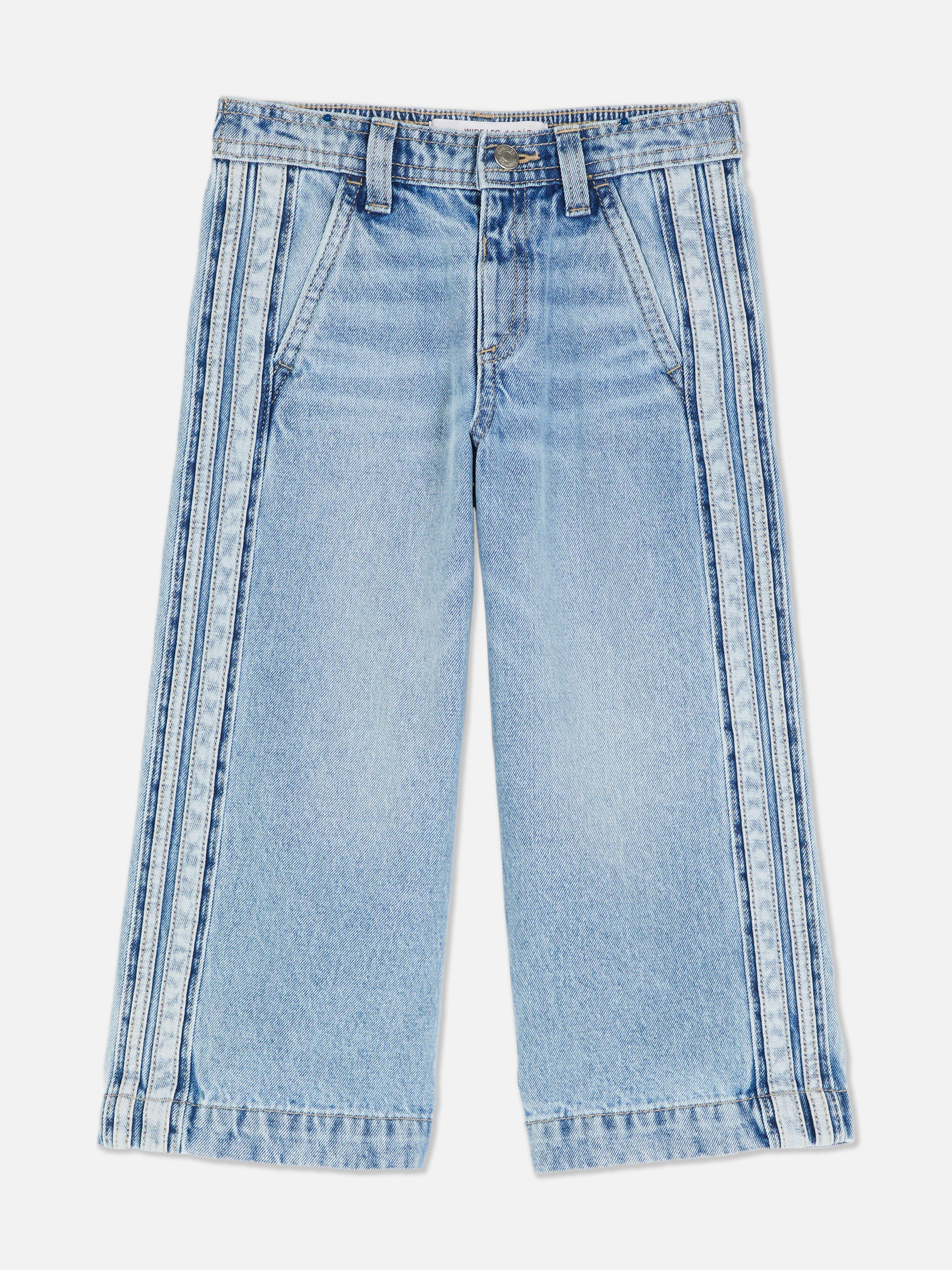 1,5–7 Jahre | Jeans mit Ziernaht und weitem Bein
