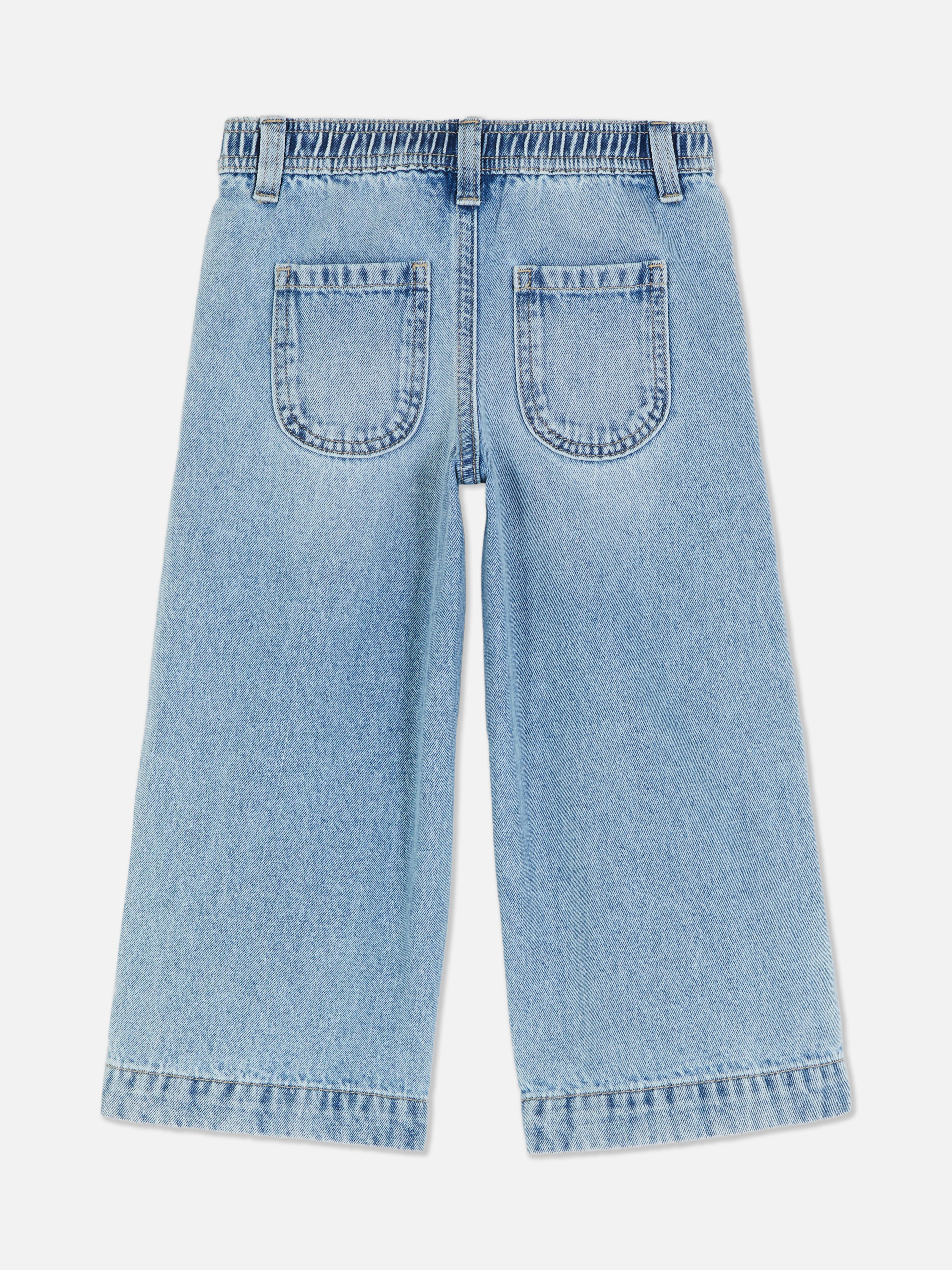 1,5–7 Jahre | Jeans mit Ziernaht und weitem Bein