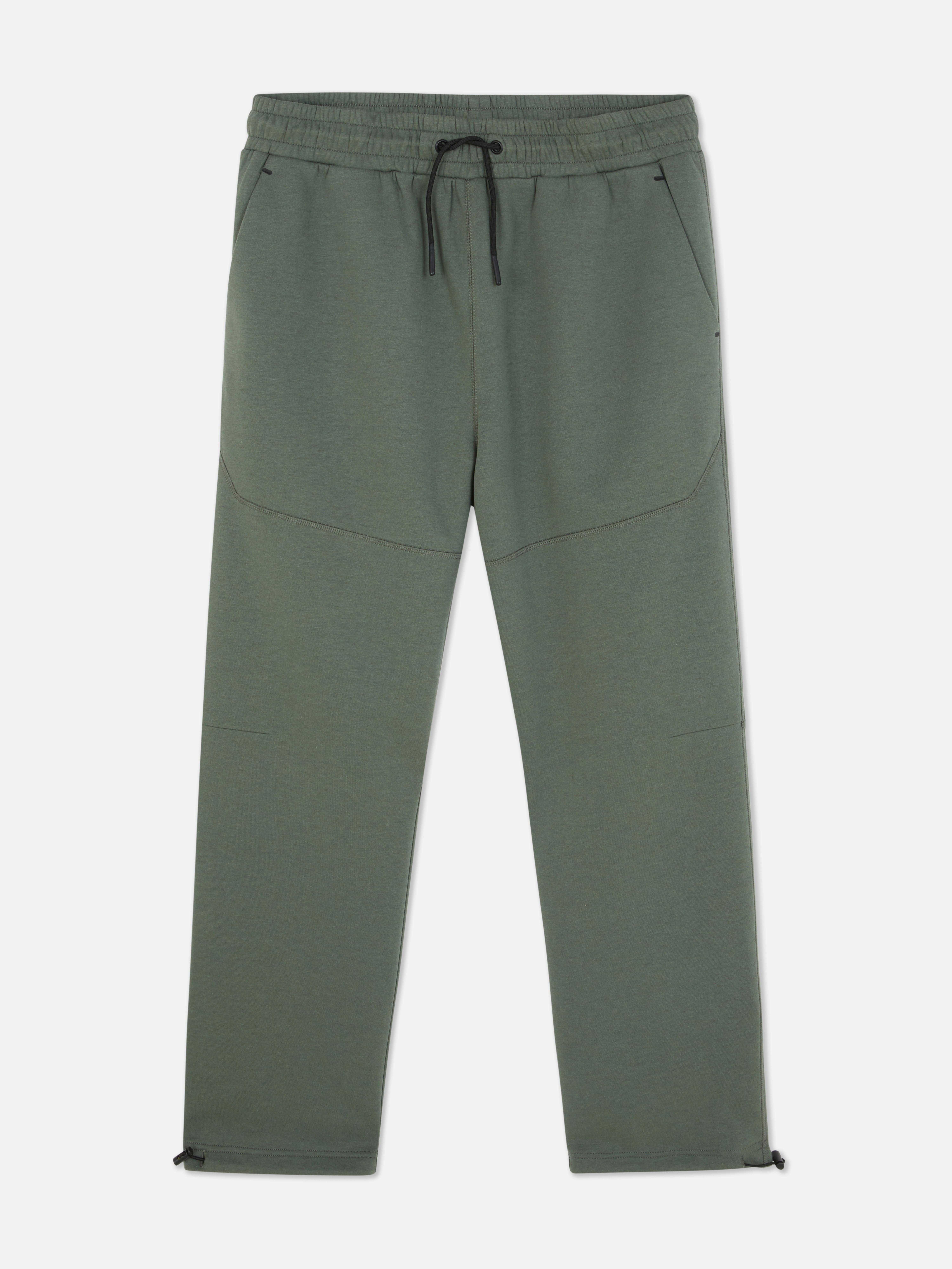 Men's Green Drawstring Performance Sweatpants | Primark