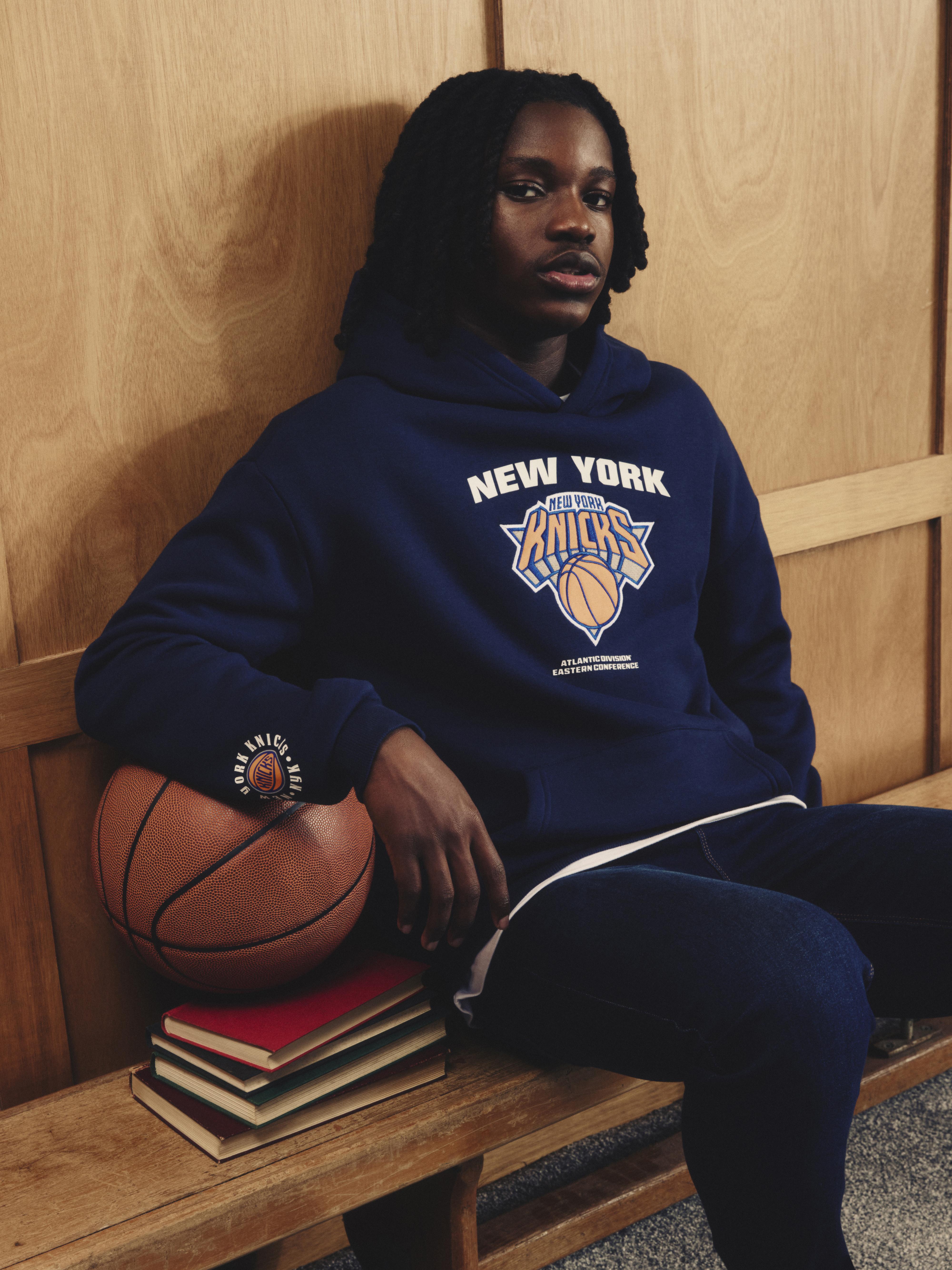 Hoodie met print NBA New York Knicks