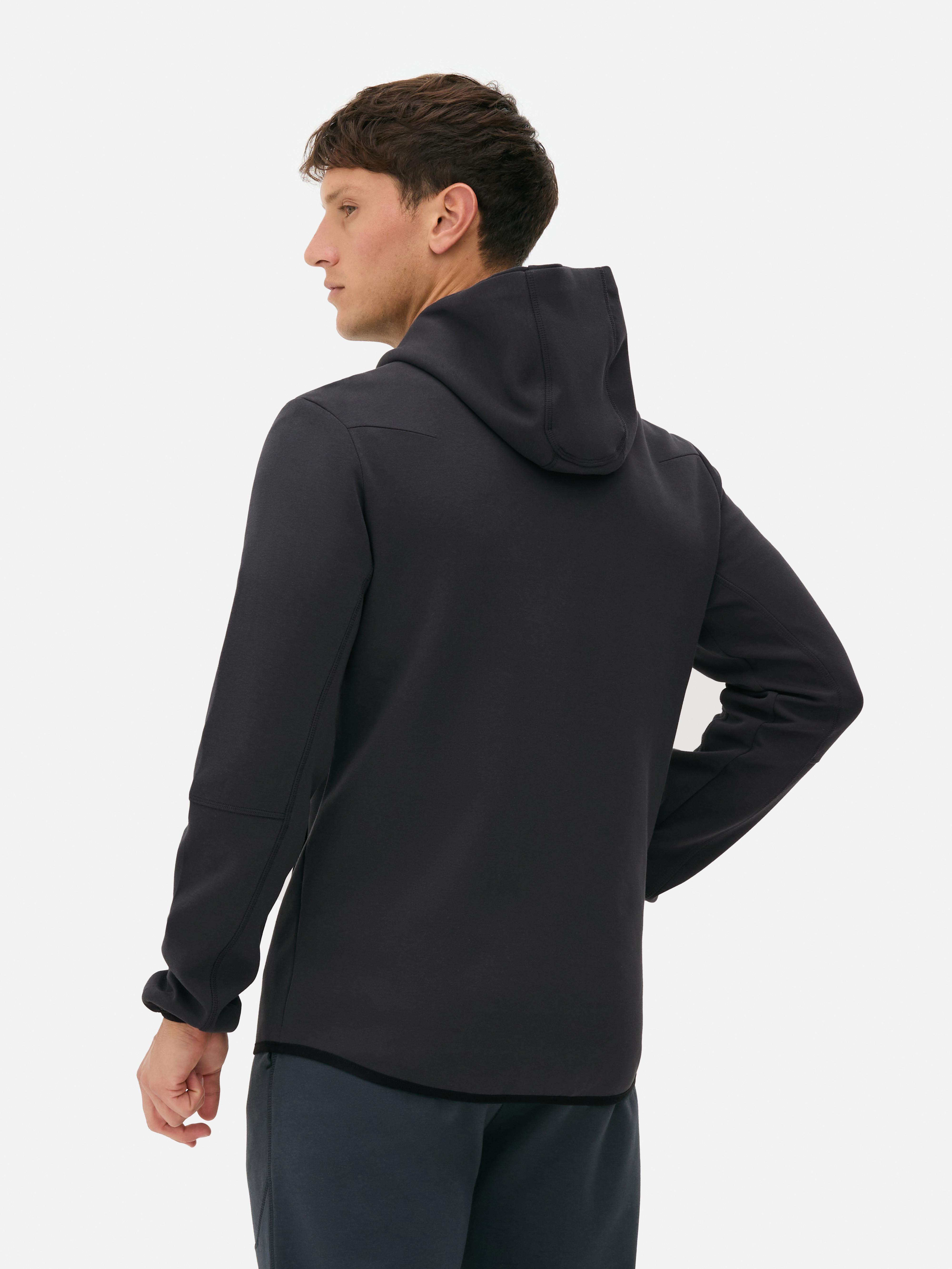 Zip Up Hooded Sweatshirt