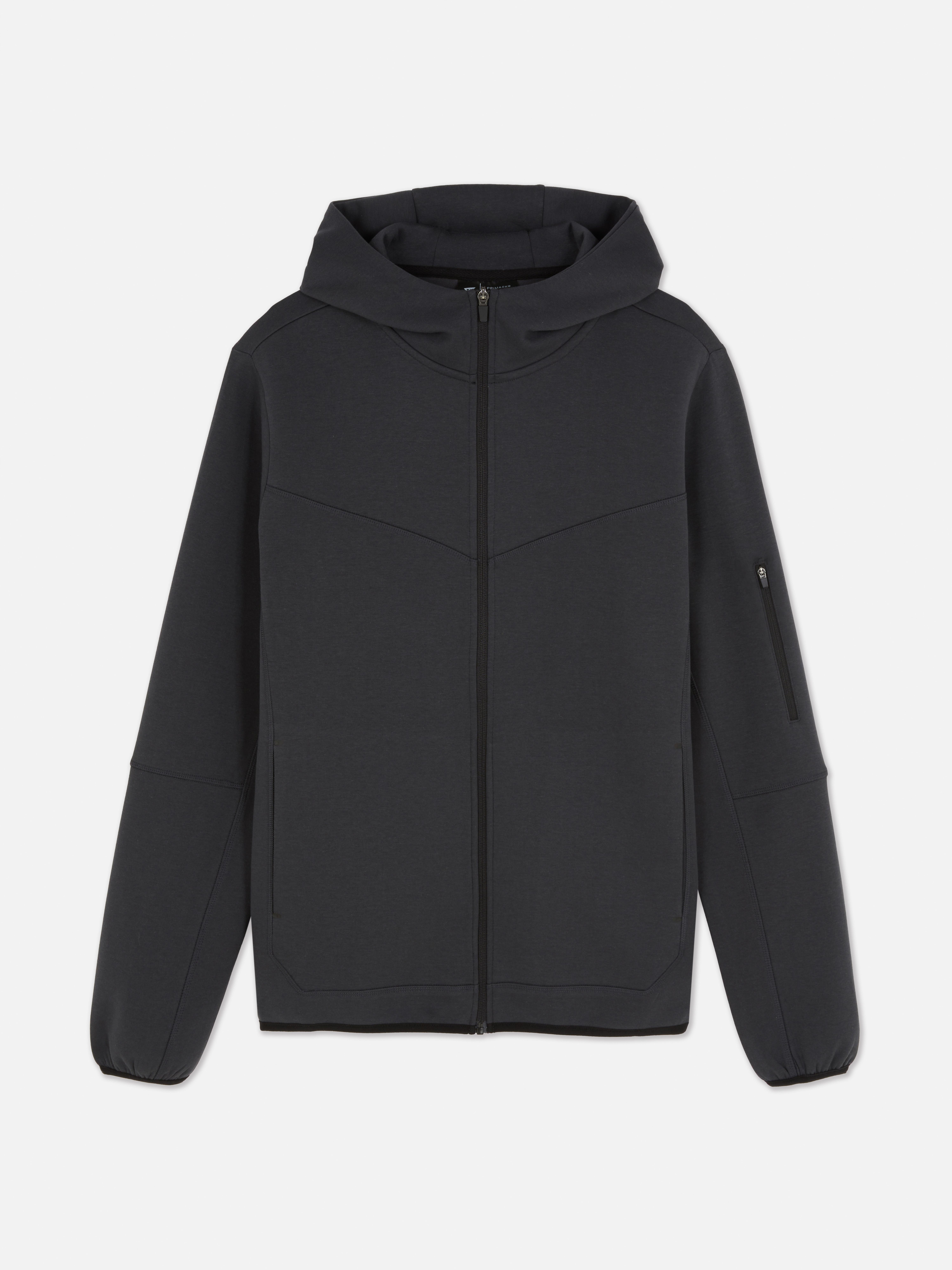 Zip Up Hooded Sweatshirt